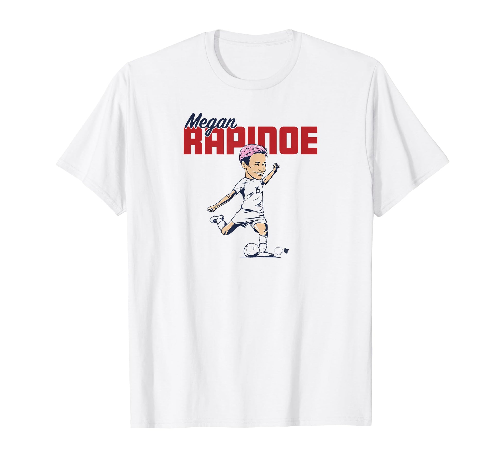 Megan Rapinoe Caricature Uswnt Players T-Shirt - Unique Graphic Unisex - T-Shirt, Sweatshirt, Hoodie