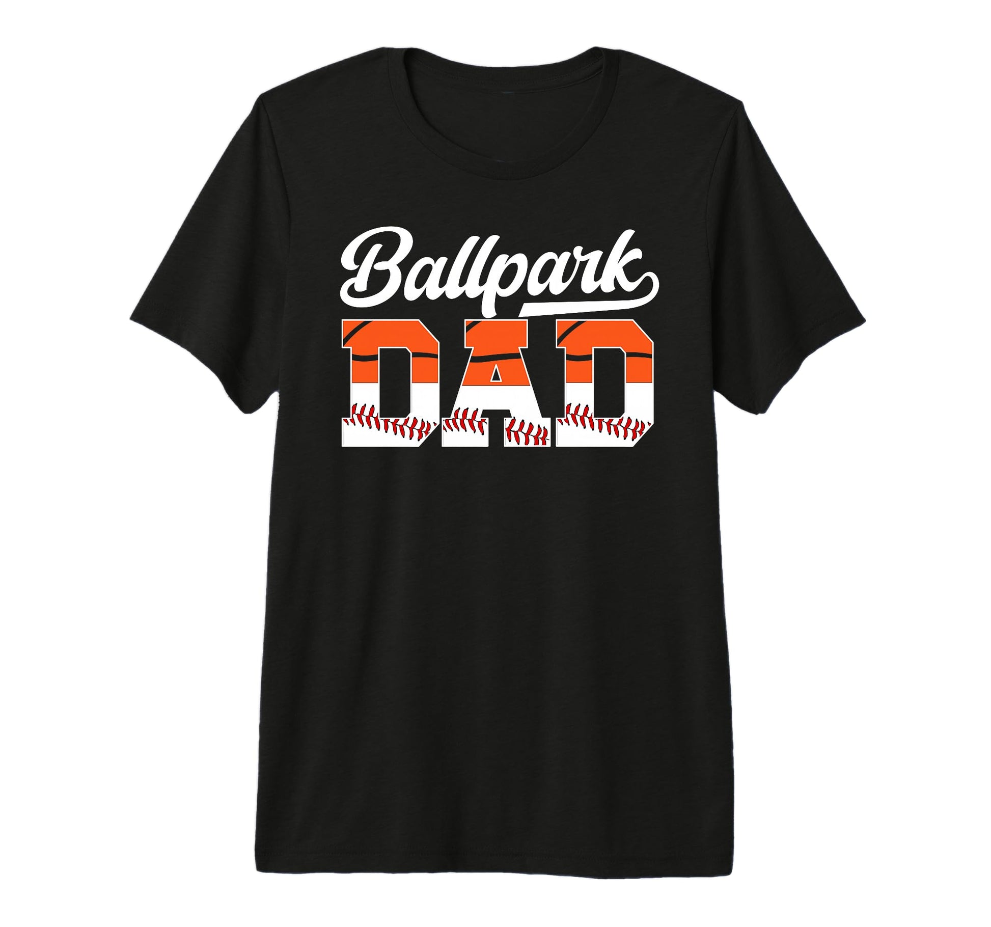 Mens Ballpark Dad Baseball Basketball T-Shirt - Streetwear Style Men Women - T-Shirt, Sweatshirt, Hoodie
