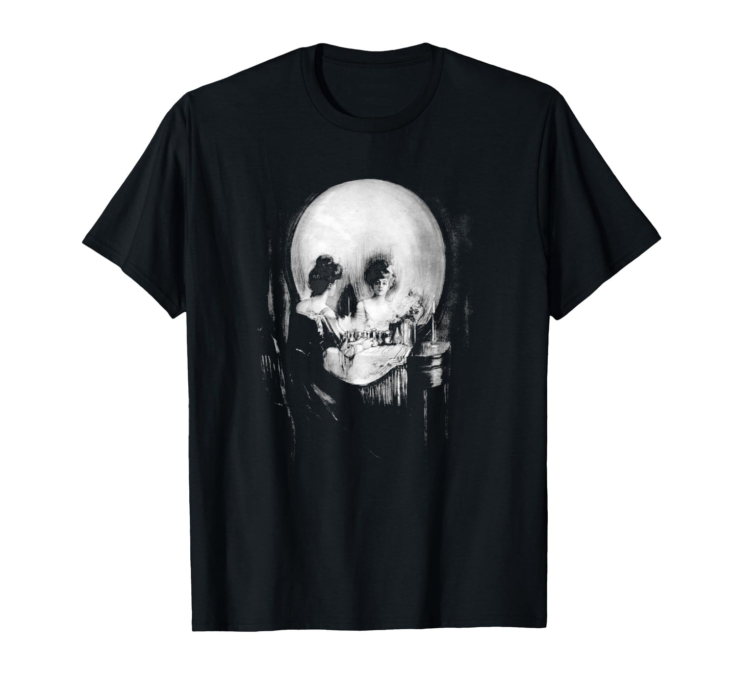 Skull Illusion All Is Vanity T-Shirt - Fun Novelty Design Unisex - T-Shirt, Sweatshirt, Hoodie