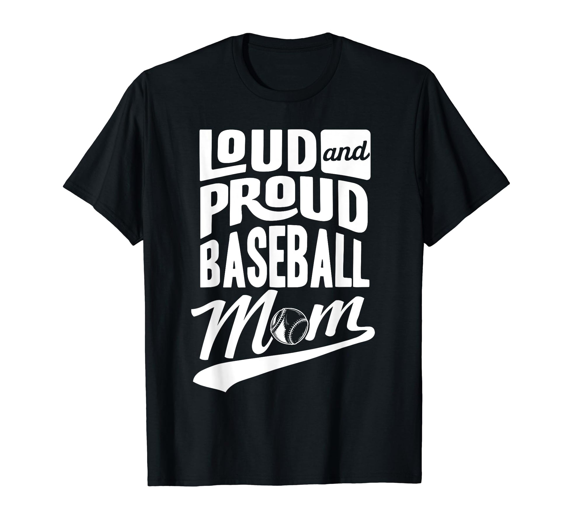 Baseball Mom Baseball Lover T-Shirt - Fun Novelty Design for Adults - T-Shirt, Sweatshirt, Hoodie