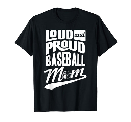 Baseball Mom Baseball Lover T-Shirt - Fun Novelty Design for Adults - T-Shirt, Sweatshirt, Hoodie