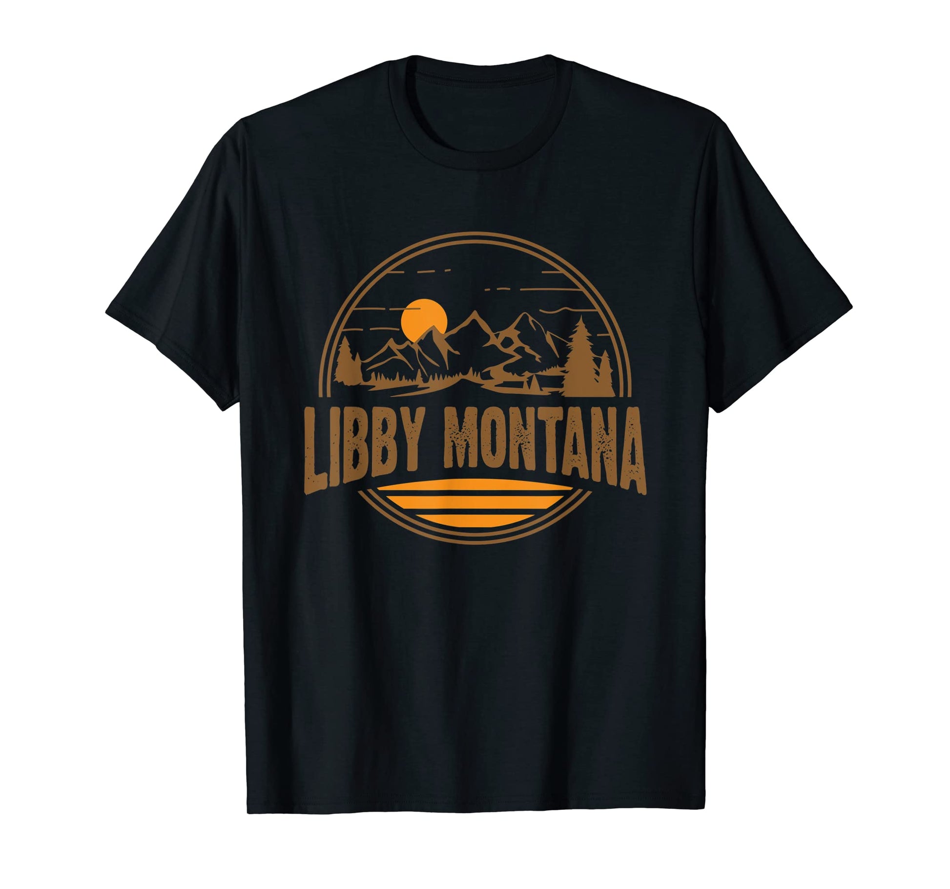 Libby Montana Mountain Hiking Souvenir T-Shirt - Novelty Apparel Unisex - T-Shirt, Sweatshirt, Hoodie