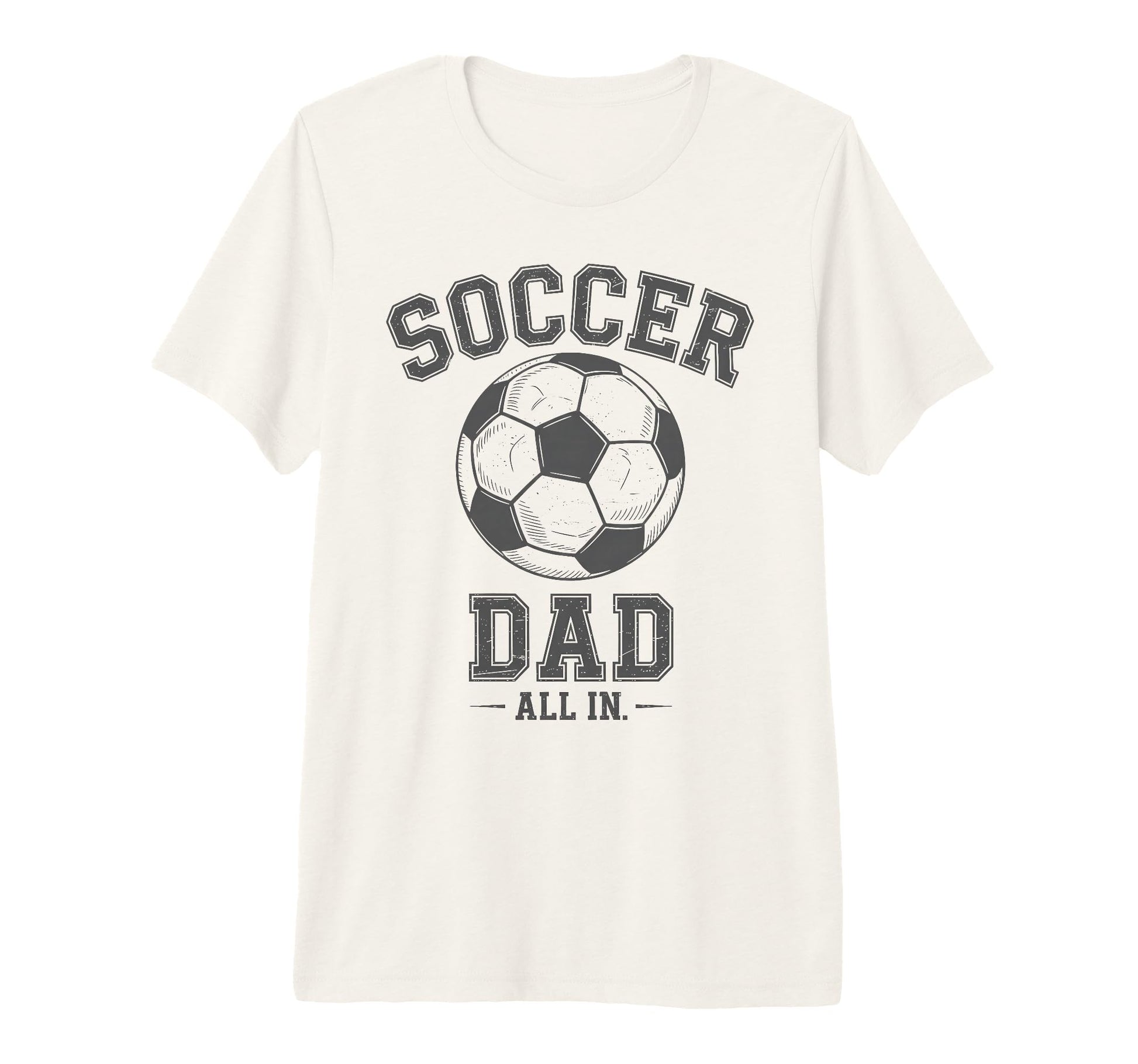 Soccer Dad Family Matching Sideline Dad T-Shirt - Trendy Graphic Unisex - T-Shirt, Sweatshirt, Hoodie