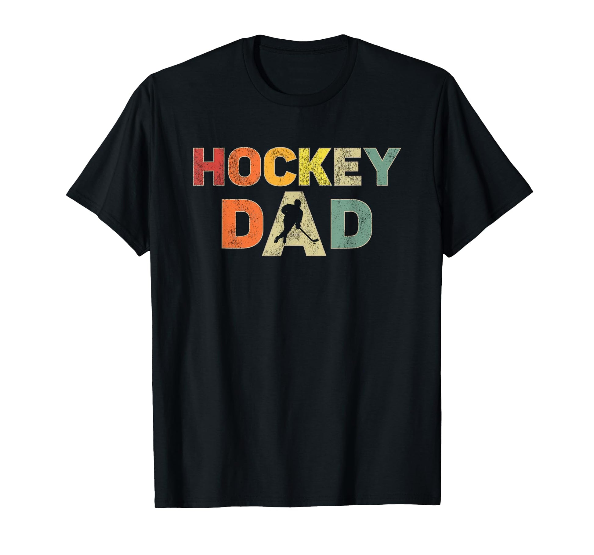 Ice Hockey Dad Father Hockey Dad T-Shirt - Casual Everyday Wear Unisex - T-Shirt, Sweatshirt, Hoodie