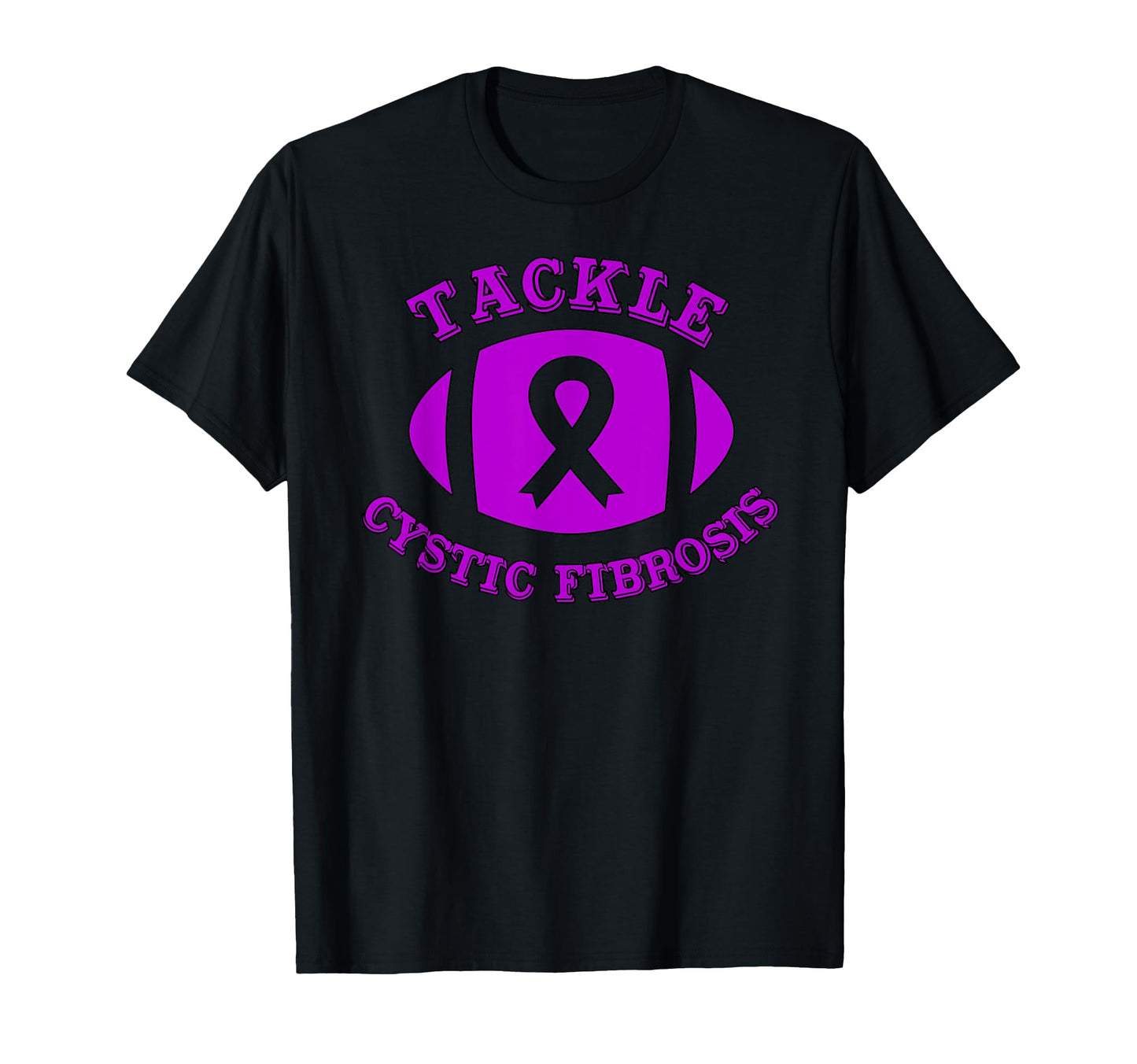 Tackle Cystic Fibrosis Football Fan T-Shirt - Graphic Print Unisex - T-Shirt, Sweatshirt, Hoodie