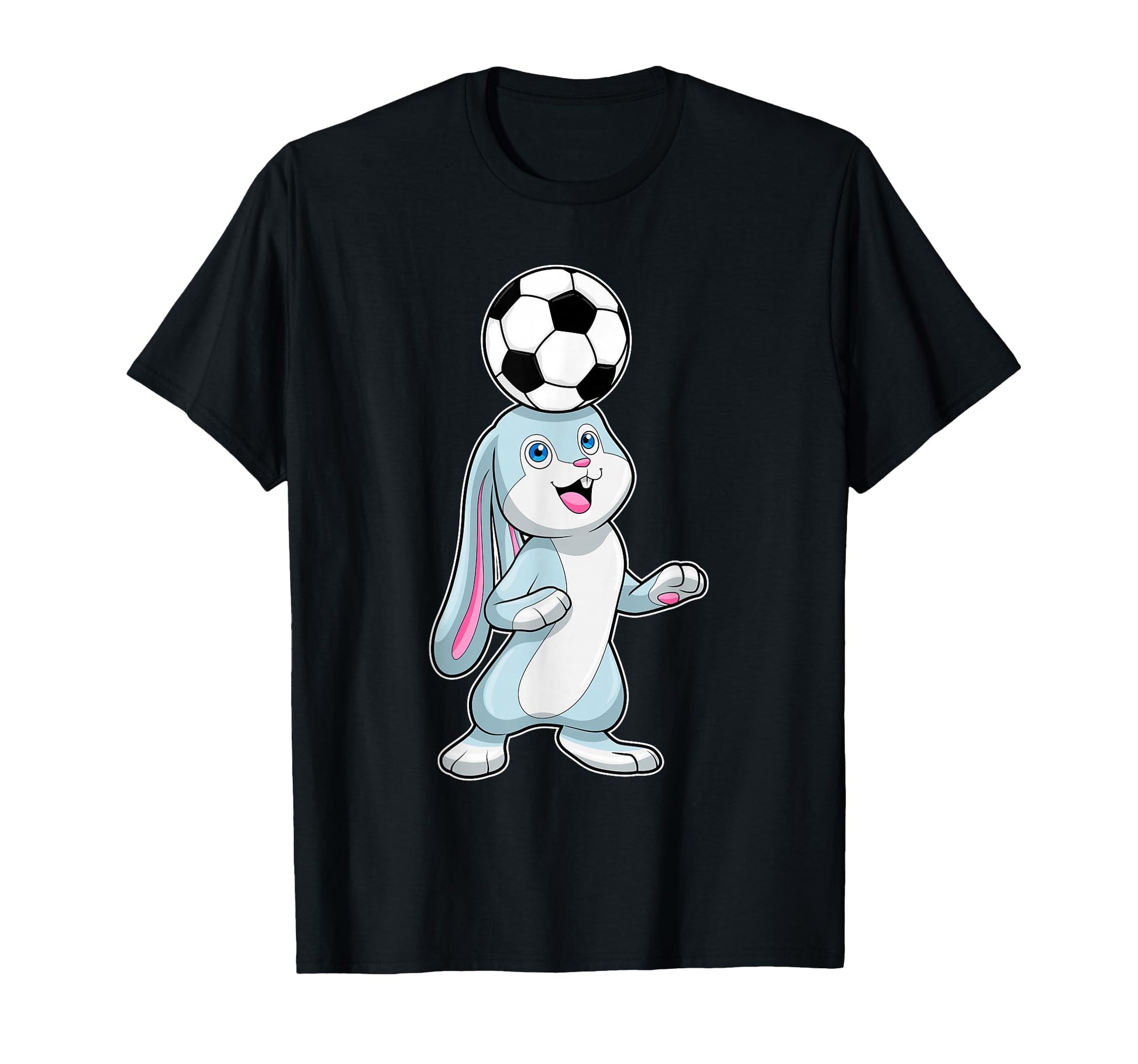 Rabbit Soccer Player Soccer Sports T-Shirt - Aesthetic Graphic for Adults - T-Shirt, Sweatshirt, Hoodie