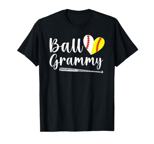 Ball Grammy Softball Baseball T-Shirt - Casual Everyday Wear for Adults - T-Shirt, Sweatshirt, Hoodie