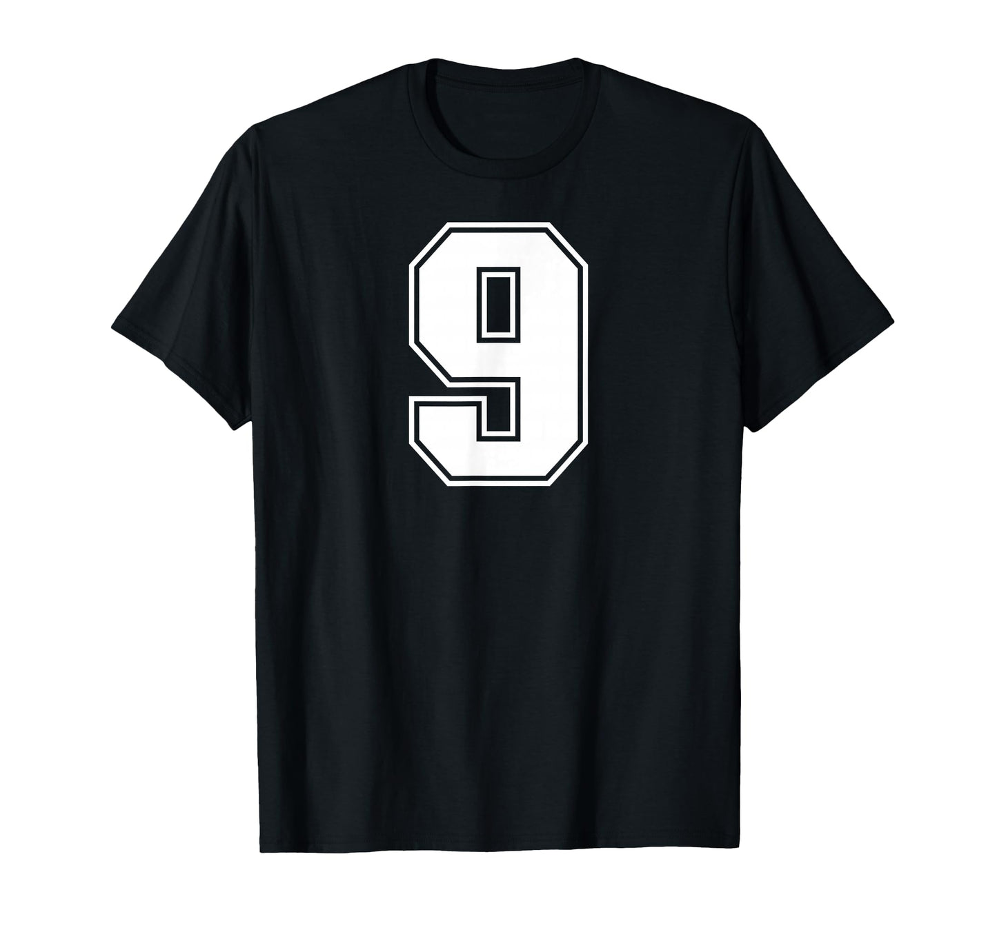 9 Number Nine Team Sports Varsity T-Shirt - Aesthetic Graphic Men Women - T-Shirt, Sweatshirt, Hoodie
