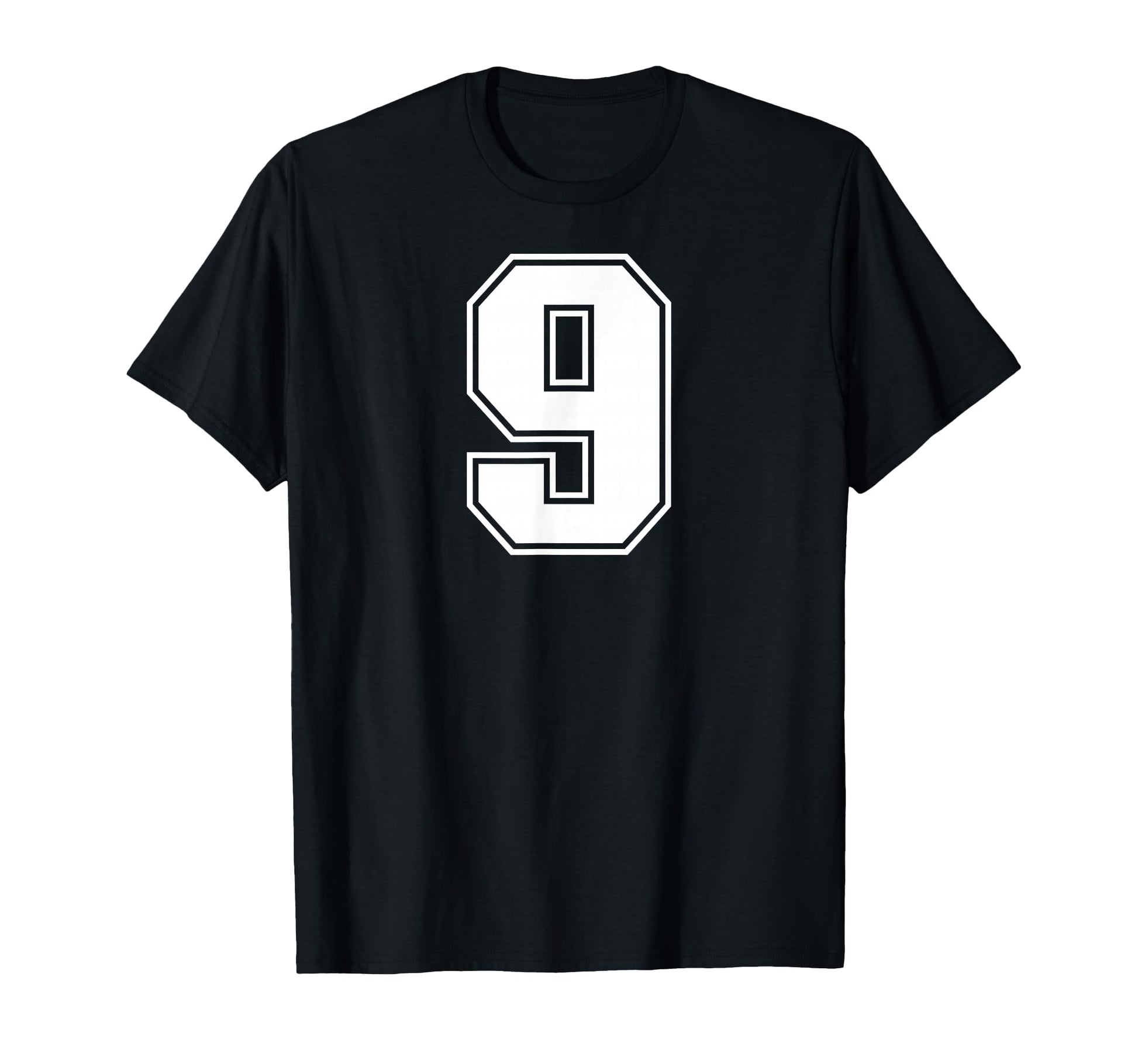 9 Number Nine Team Sports Varsity T-Shirt - Aesthetic Graphic Men Women - T-Shirt, Sweatshirt, Hoodie