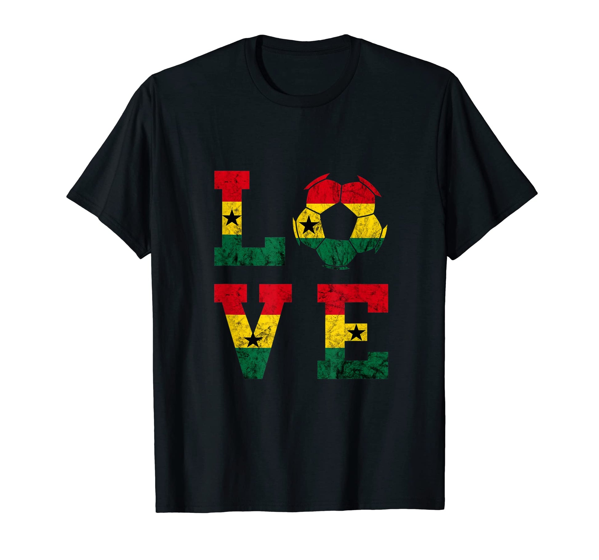 Ghanese Soccer Player Ghana Ghanese Flag T-Shirt - Trendy Graphic Unisex - T-Shirt, Sweatshirt, Hoodie