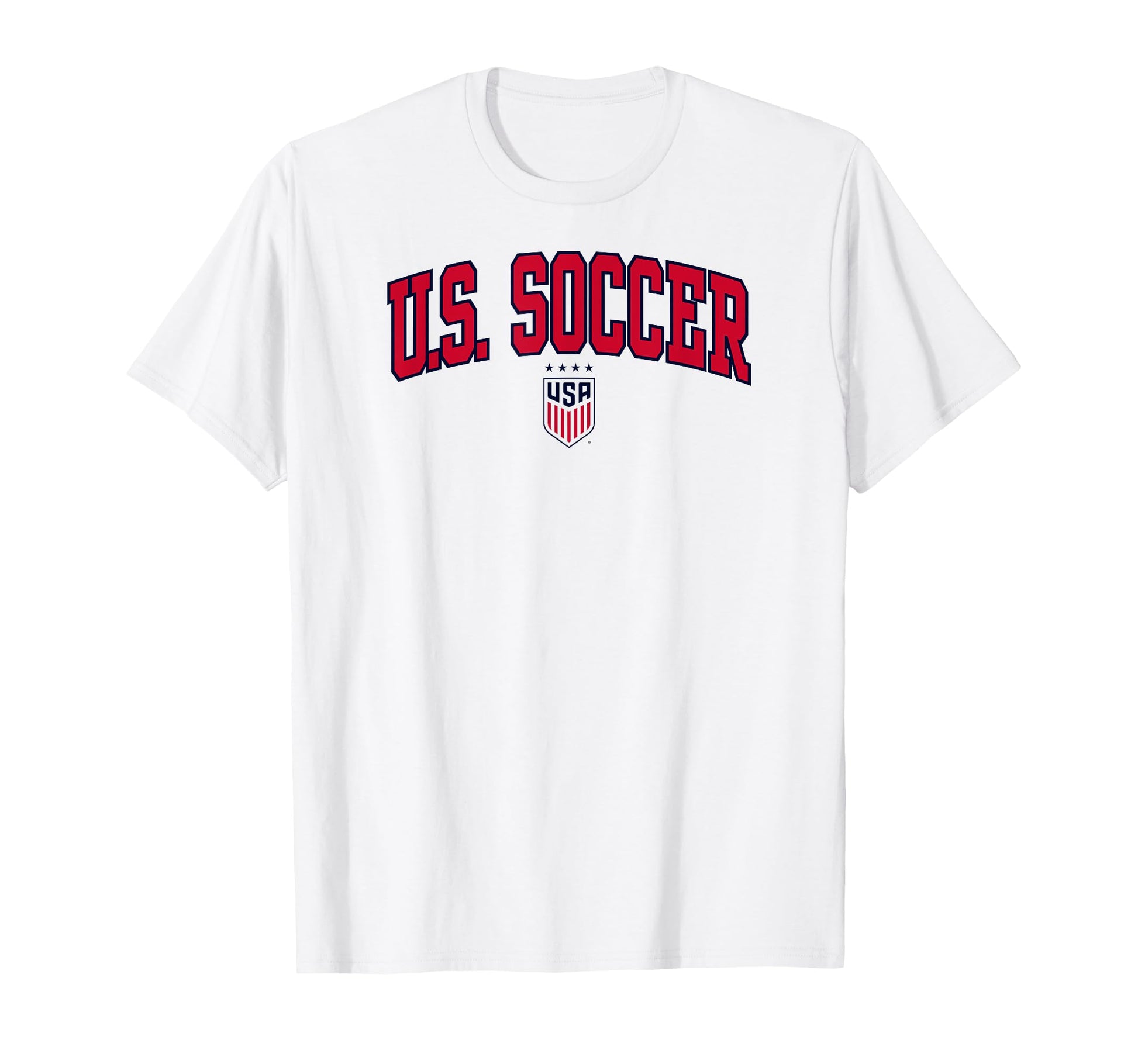 U S Soccer Arch Over White Uswnt T-Shirt - Custom Art Print Unisex - T-Shirt, Sweatshirt, Hoodie