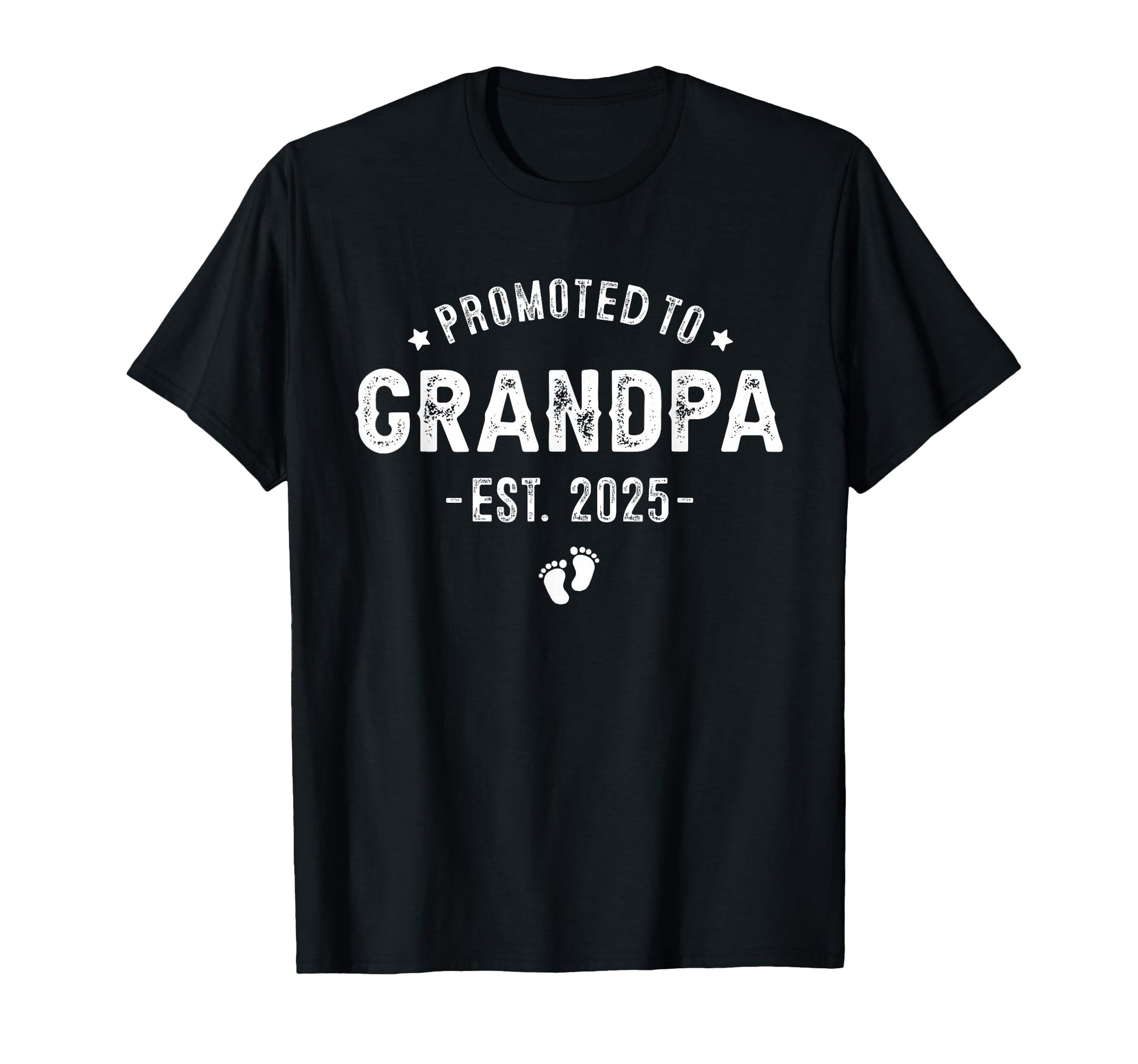 Promoted To Grandpa 2025 Soon To Be T-Shirt - Custom Art Print Unisex - T-Shirt, Sweatshirt, Hoodie