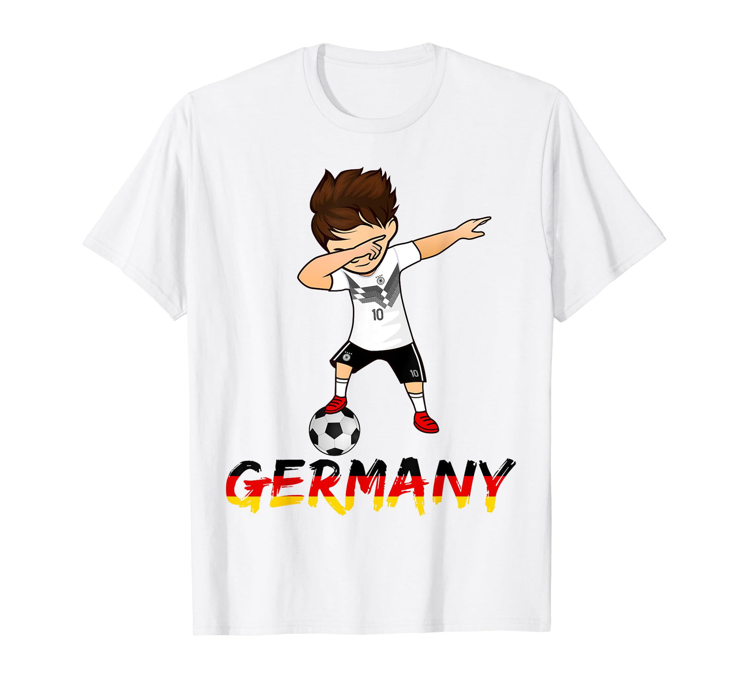Dabbing Germany Soccer German Football Kit T-Shirt - Unique Graphic Unisex - T-Shirt, Sweatshirt, Hoodie