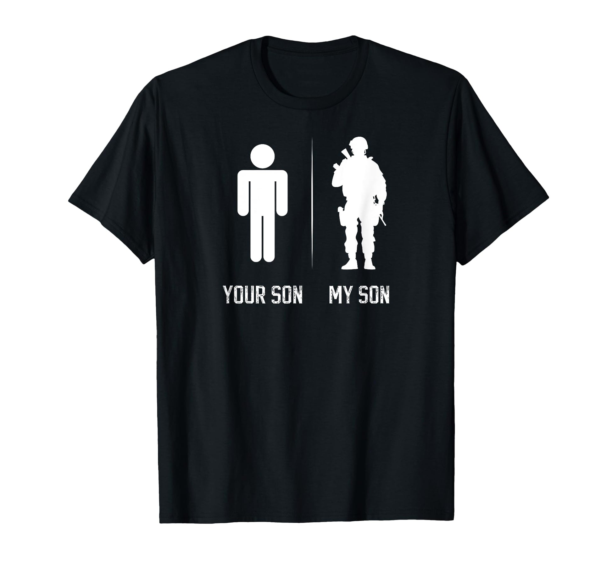My Son Military Dad Soldier Dad Military T-Shirt - Trendy Graphic Unisex - T-Shirt, Sweatshirt, Hoodie