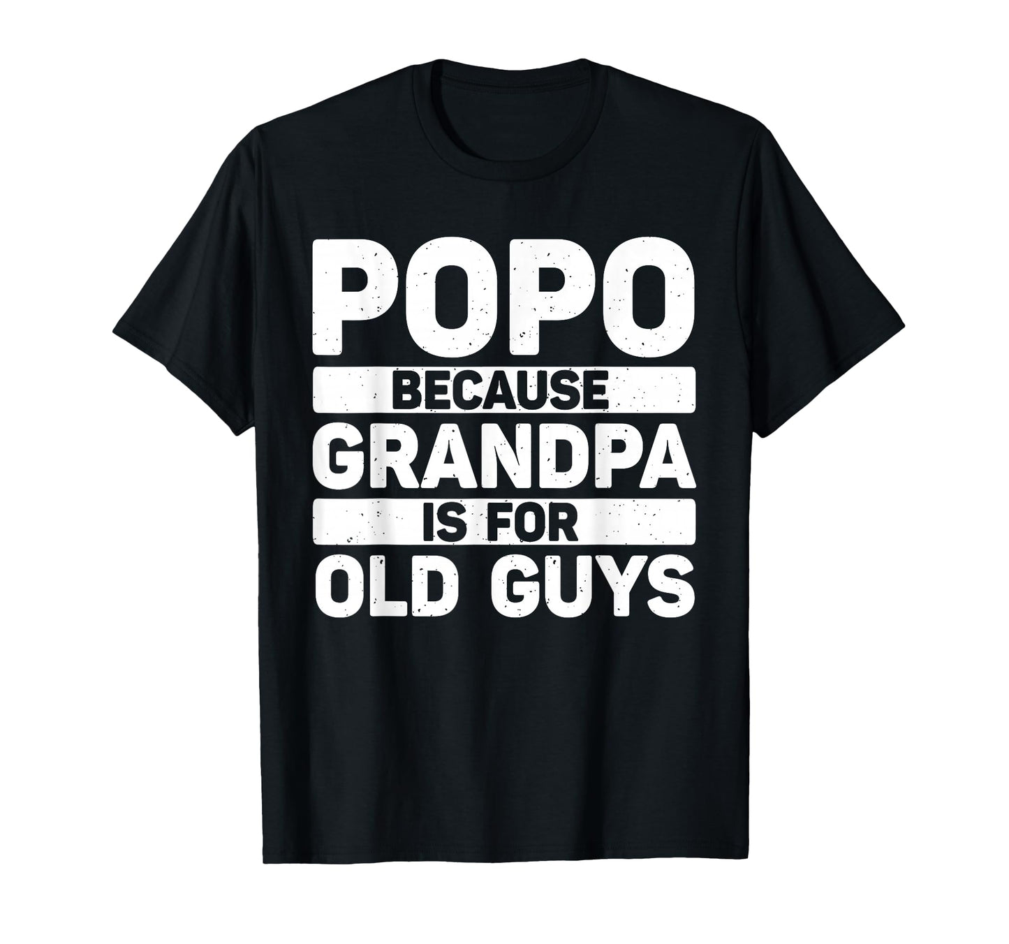 Popo Grandpa From Grandkids Fathers Day Popo T-Shirt - Graphic Print Unisex - T-Shirt, Sweatshirt, Hoodie