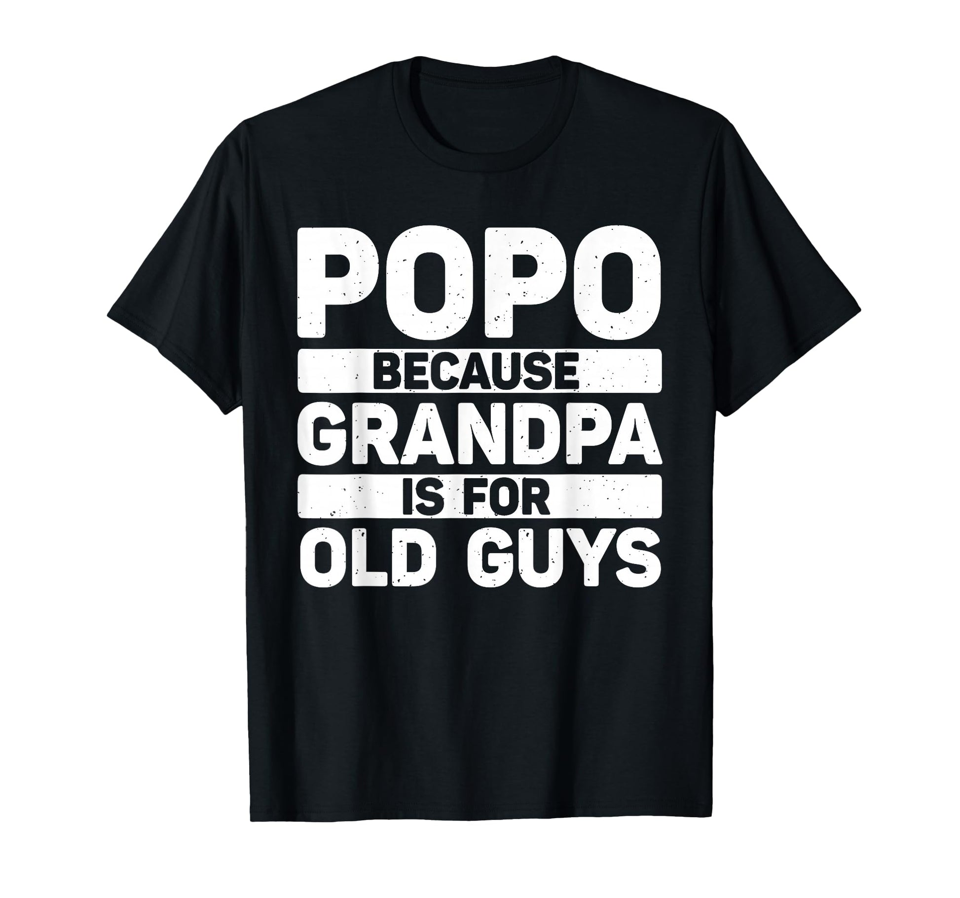 Popo Grandpa From Grandkids Fathers Day Popo T-Shirt - Graphic Print Unisex - T-Shirt, Sweatshirt, Hoodie