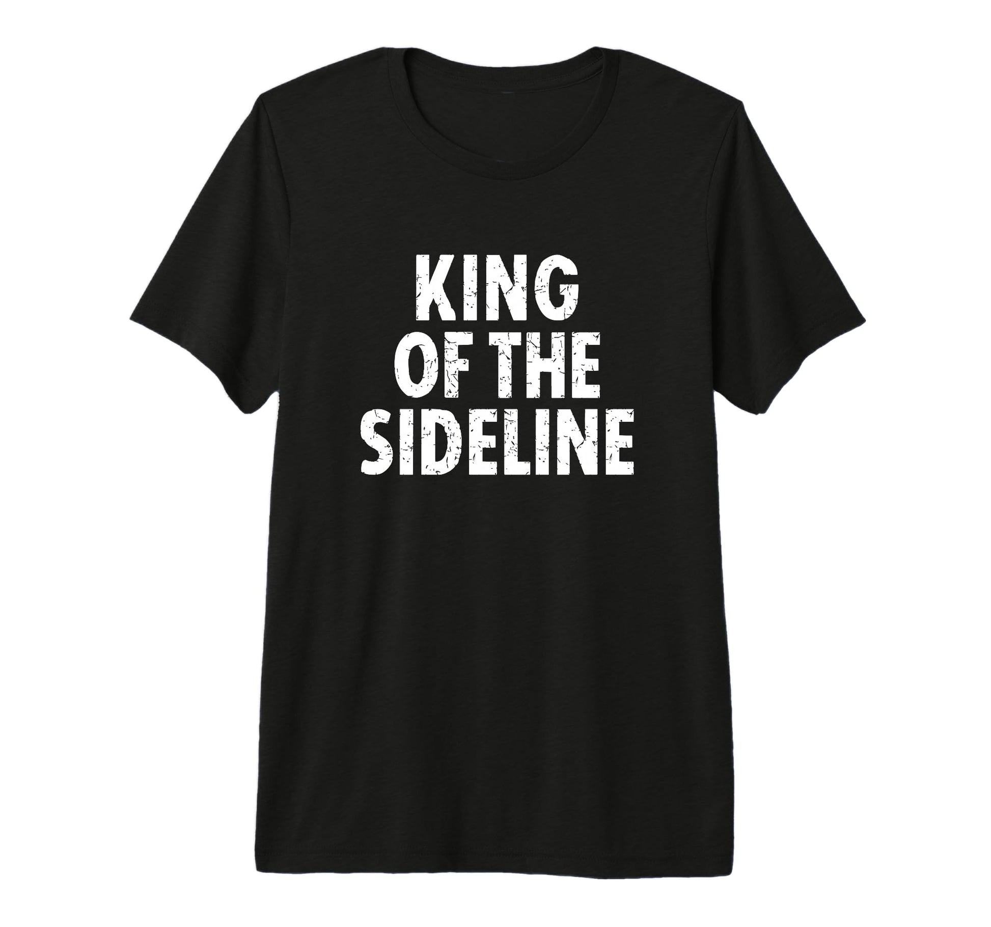 Mens Soccer Dad King Sideline T-Shirt - Fun Novelty Design for Adults - T-Shirt, Sweatshirt, Hoodie