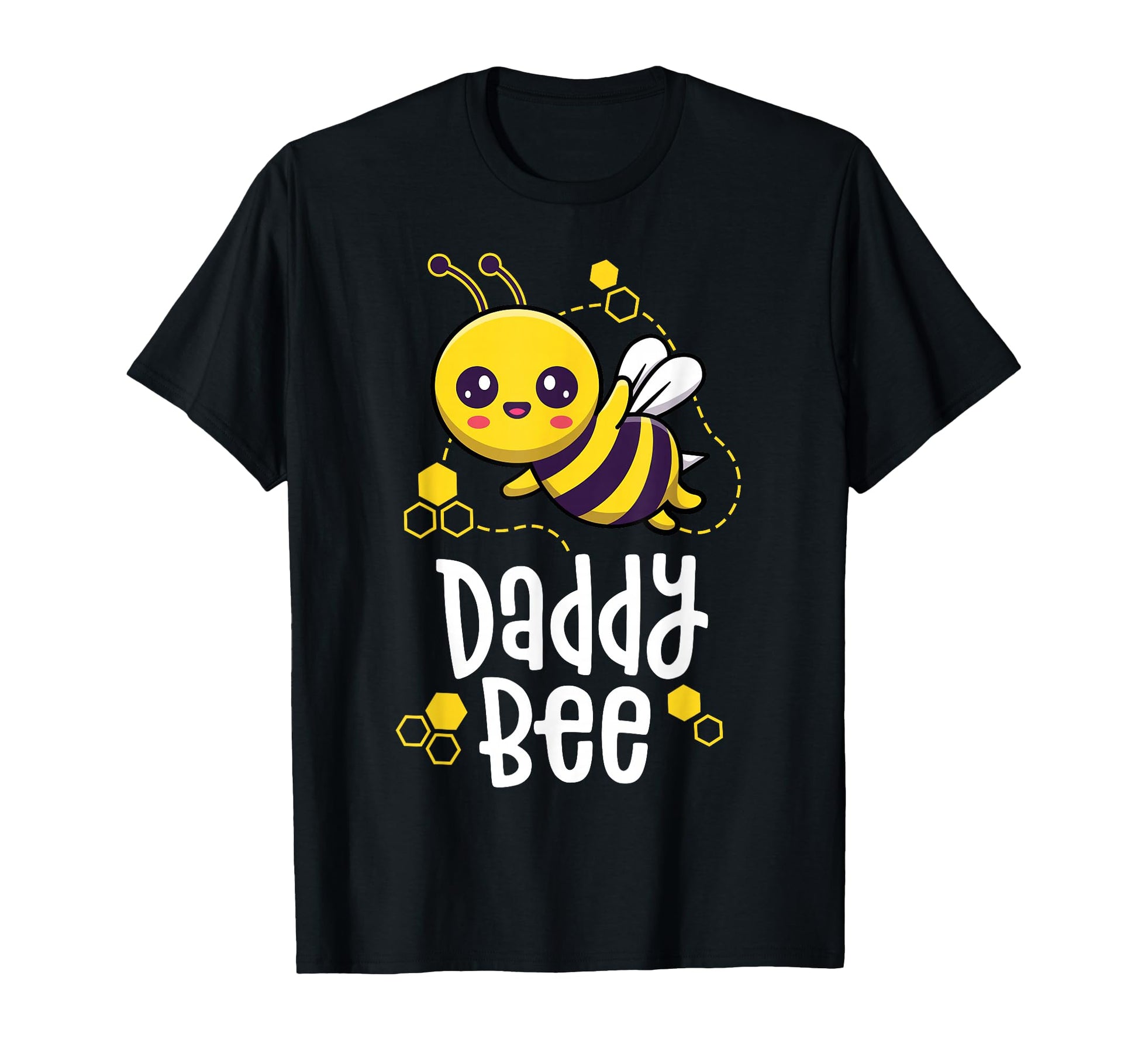 Family Bee Shirts Dad Daddy First Bee T-Shirt - Minimalist Print Unisex - T-Shirt, Sweatshirt, Hoodie