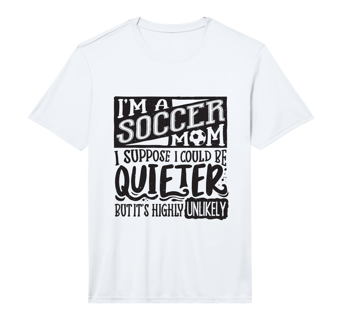 Soccer Mom Soccer Lover Soccer T-Shirt - Aesthetic Graphic for Adults - T-Shirt, Sweatshirt, Hoodie