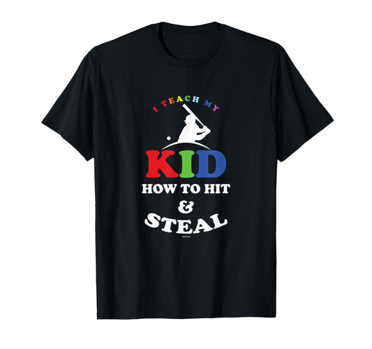 Baseball Softball Father Dad Sport T-Shirt - Unique Graphic Men Women - T-Shirt, Sweatshirt, Hoodie