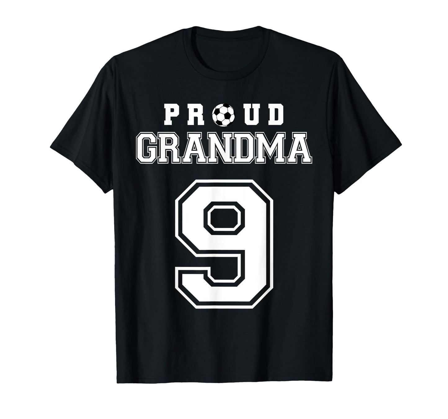 Number 9 Custom Proud Soccer Futbol T-Shirt - Casual Everyday Wear Unisex - T-Shirt, Sweatshirt, Hoodie