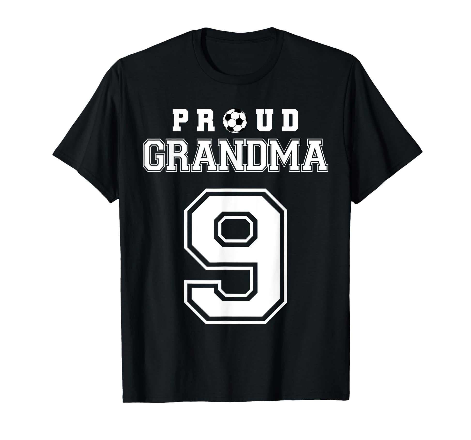 Number 9 Custom Proud Soccer Futbol T-Shirt - Casual Everyday Wear Unisex - T-Shirt, Sweatshirt, Hoodie