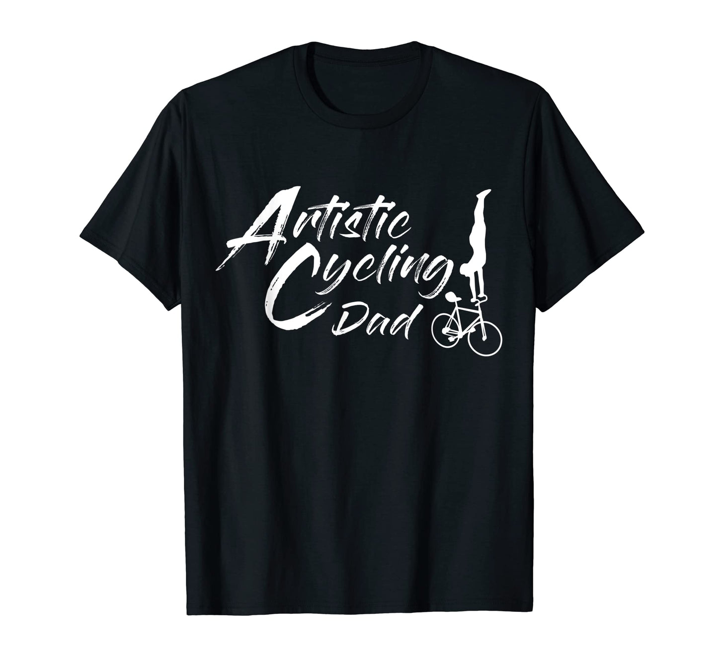 Artistic Cycling Artistic Bike Dad T-Shirt - Custom Art Print for Adults - T-Shirt, Sweatshirt, Hoodie