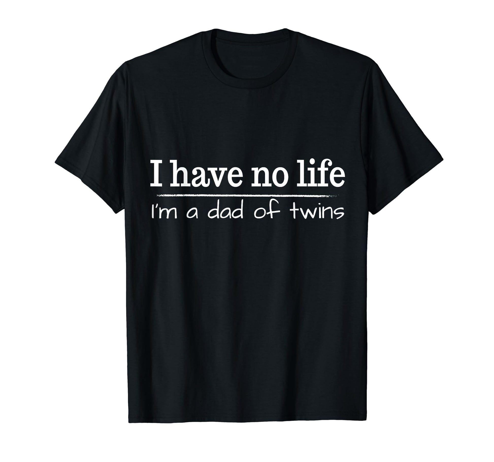 Dad Twins Funny New Parent Gift Shower T-Shirt - Trendy Graphic for Adults - T-Shirt, Sweatshirt, Hoodie