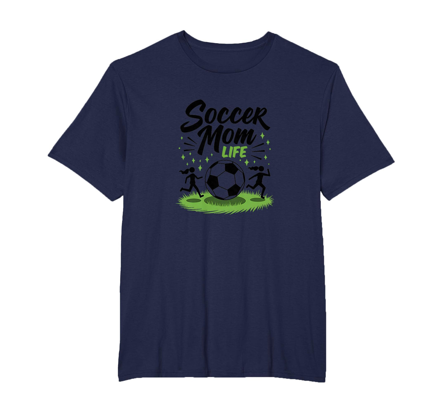 Soccer Mom Life Proud Parent Team Sweatshirt - Casual Everyday Wear Unisex - T-Shirt, Sweatshirt, Hoodie