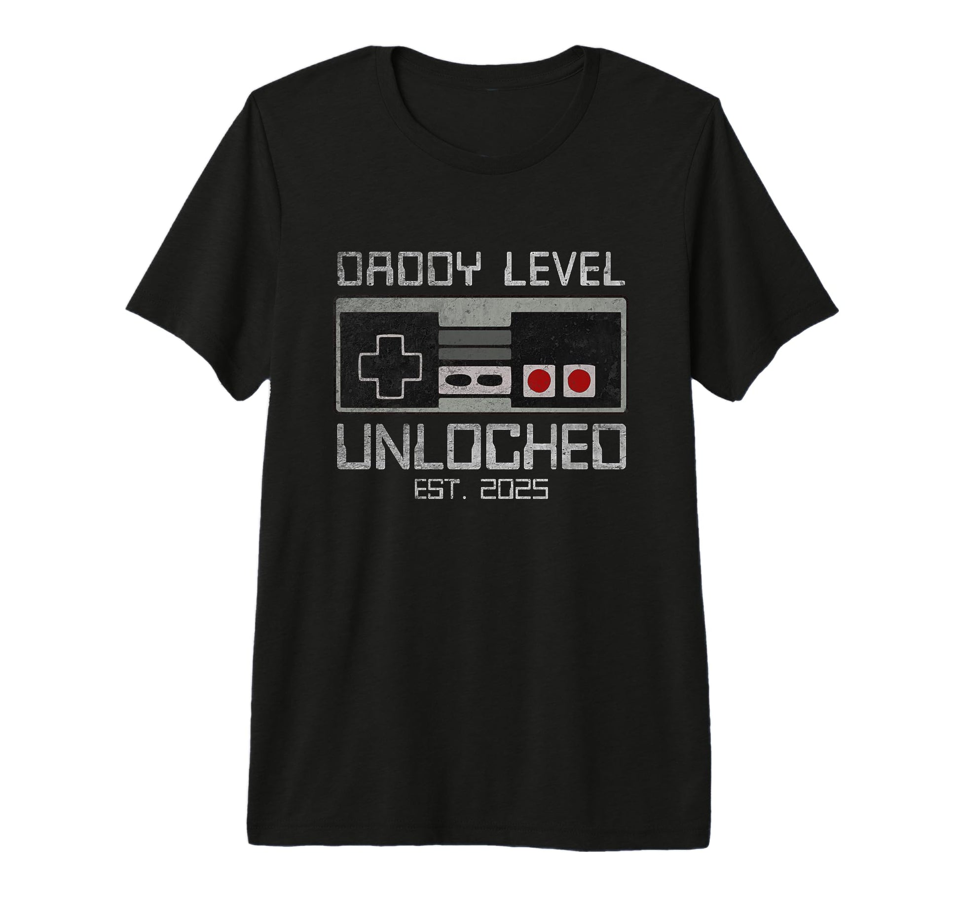 Daddy Level Unlocked 2025 Leveled T-Shirt - Aesthetic Graphic for Adults - T-Shirt, Sweatshirt, Hoodie