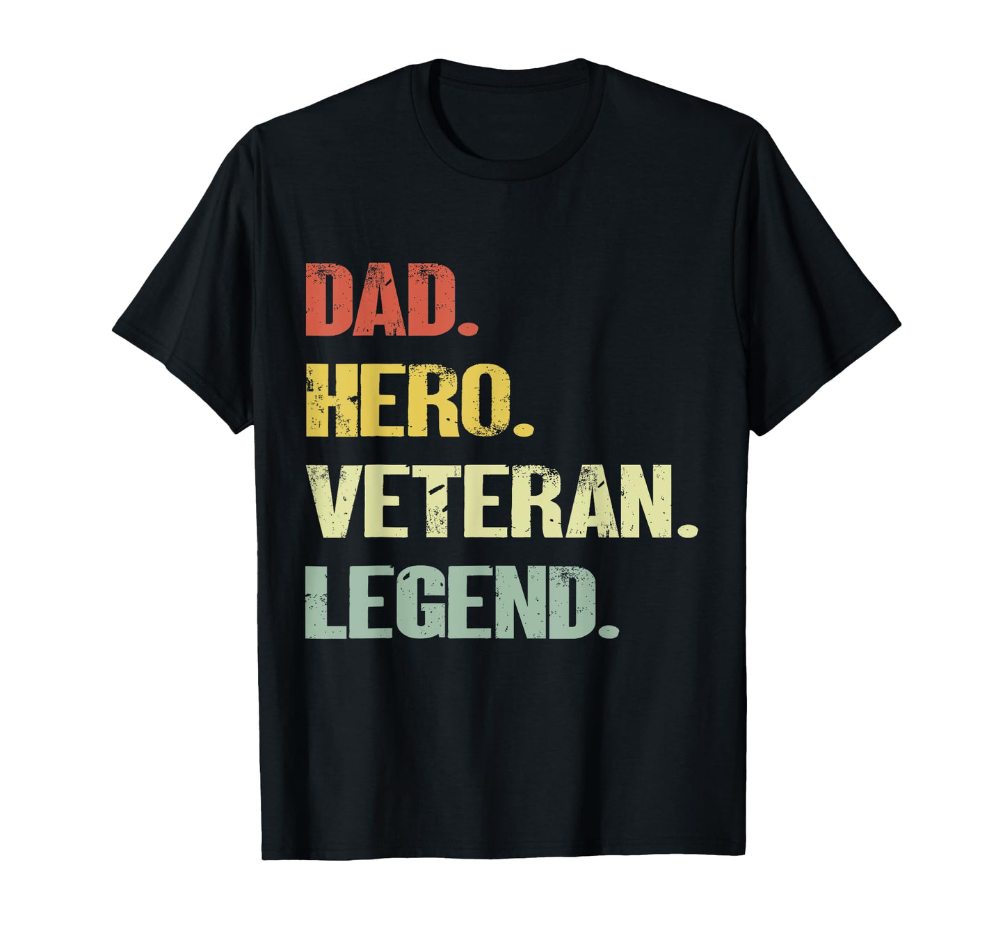 Dad Hero Veteran Legend Hoodie - Trendy Graphic for Adults - T-Shirt, Sweatshirt, Hoodie