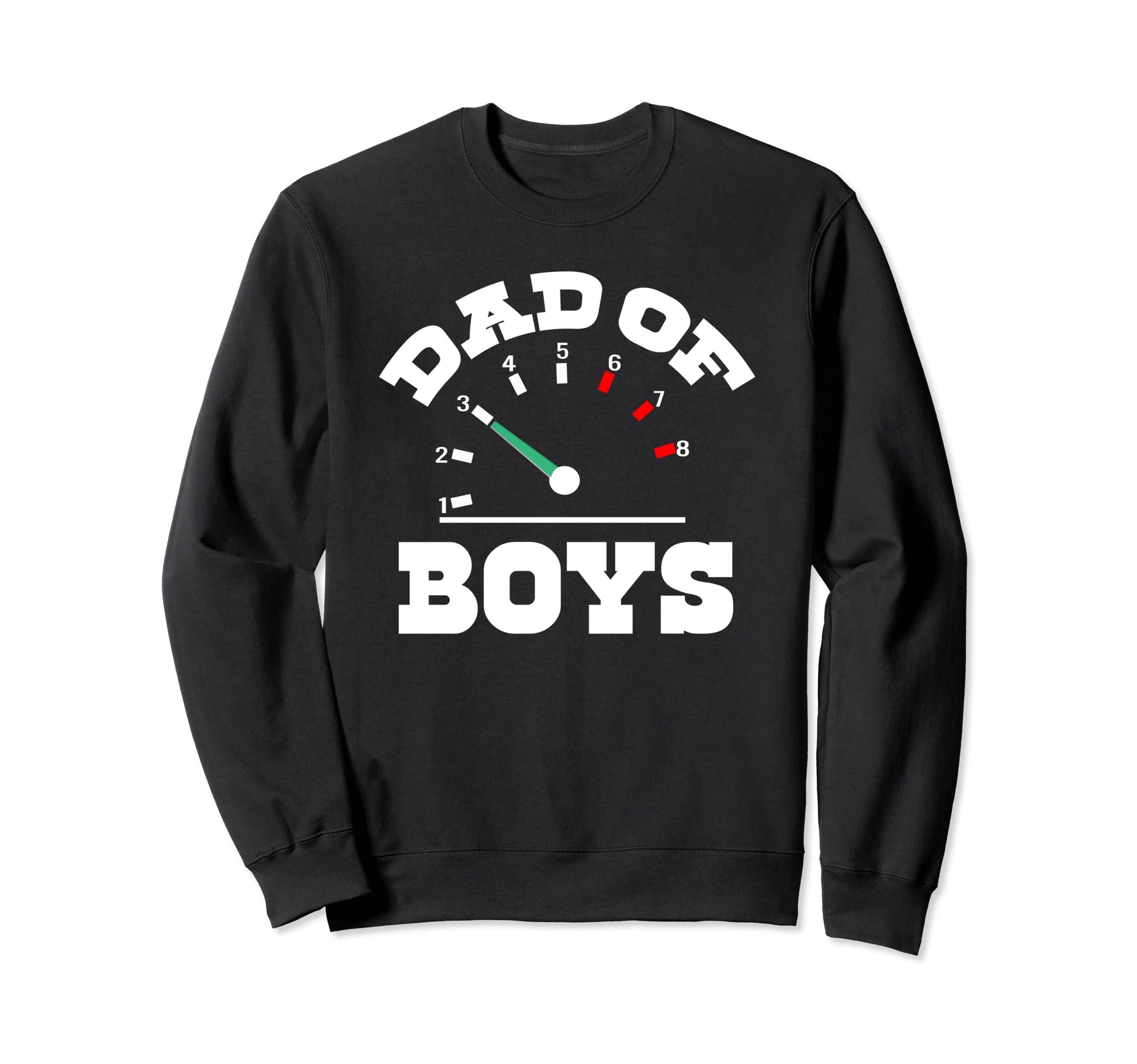 Fathers Day Daddy Dad3 Dad 3 Dad Sweatshirt - Custom Art Print Men Women - T-Shirt, Sweatshirt, Hoodie