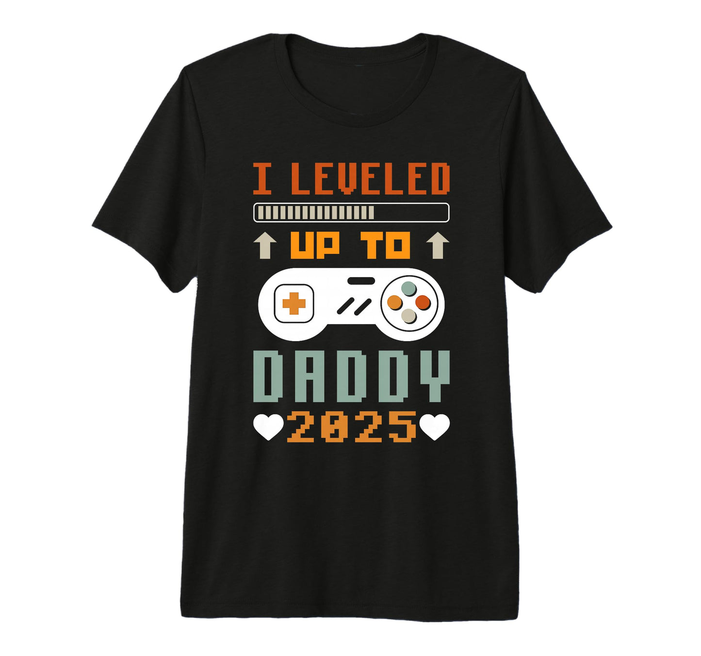 I Leveled Up To Daddy 2025 Soon To T-Shirt - Aesthetic Graphic Men Women - T-Shirt, Sweatshirt, Hoodie