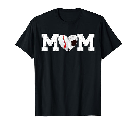 Baseball Soccer Mom Soccer Baseball Player T-Shirt - Novelty Apparel Unisex - T-Shirt, Sweatshirt, Hoodie