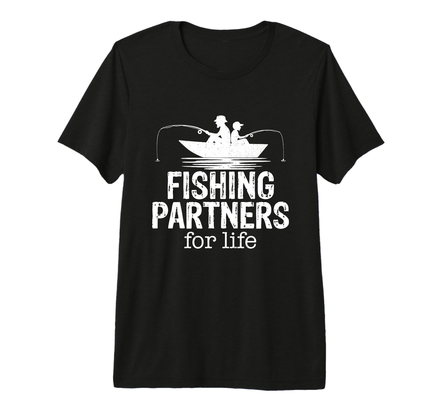 Mens Father And Son Fishing Partners T-Shirt - Streetwear Style Men Women - T-Shirt, Sweatshirt, Hoodie