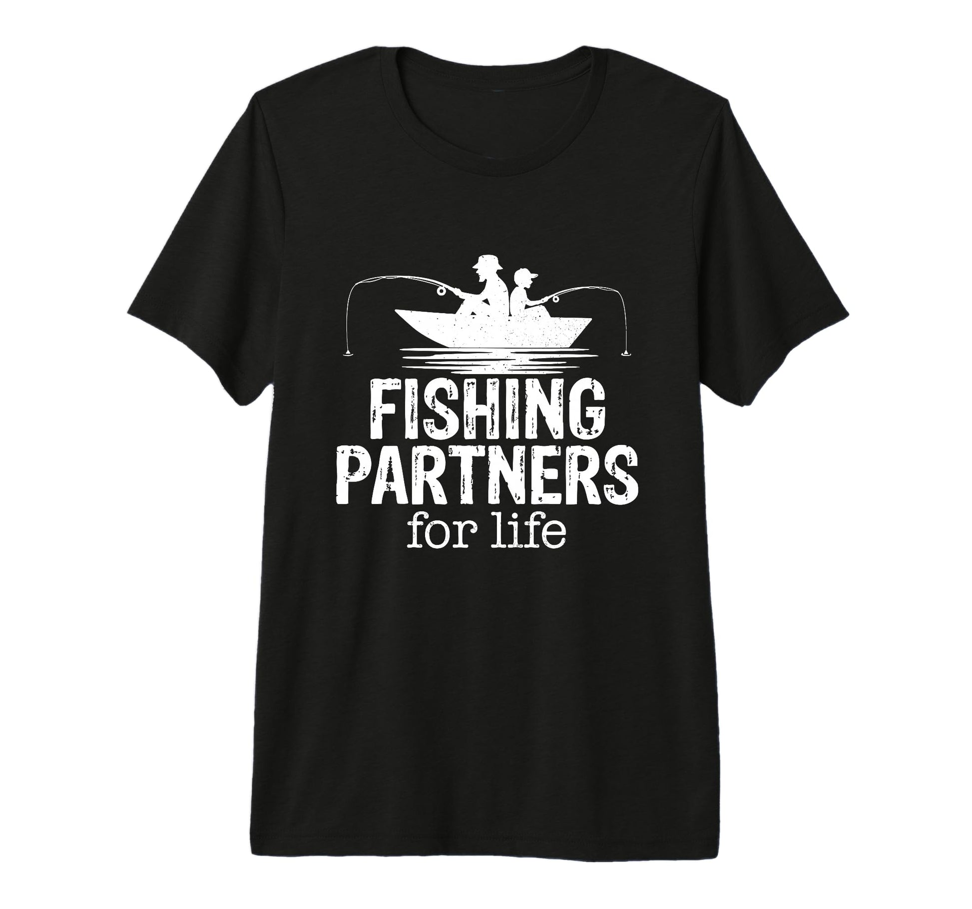 Mens Father And Son Fishing Partners T-Shirt - Streetwear Style Men Women - T-Shirt, Sweatshirt, Hoodie