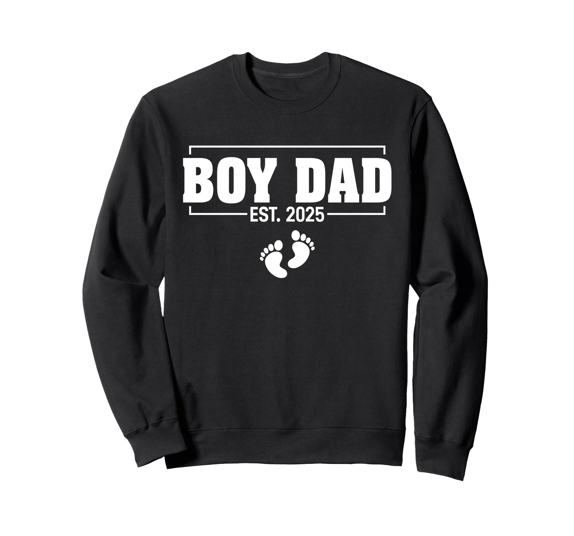 Dad Est 2025 Fathers Day Loading Sweatshirt - Novelty Apparel for Adults - T-Shirt, Sweatshirt, Hoodie