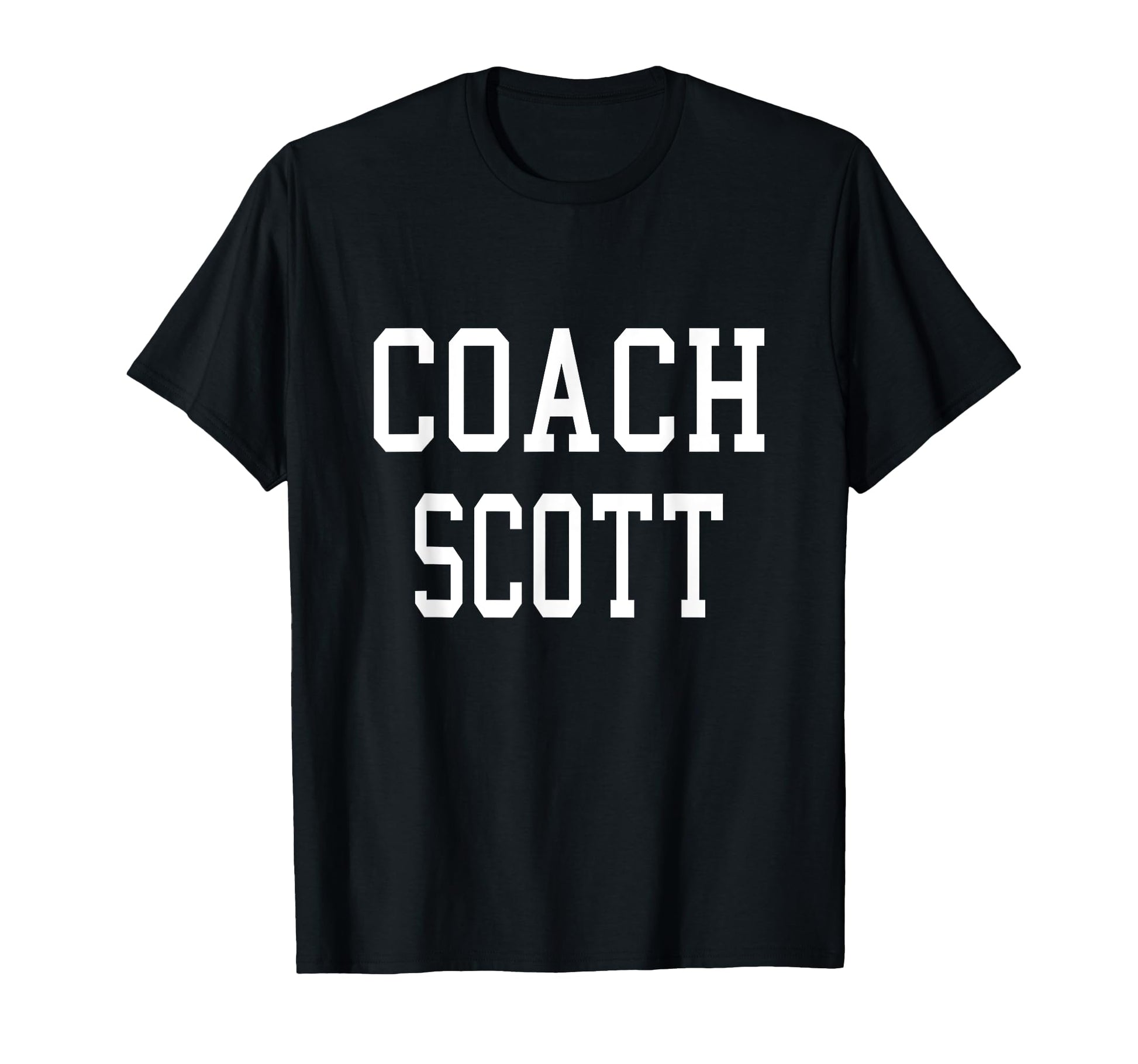 Coach Scott Custom Football Soccer T-Shirt - Graphic Print for Adults - T-Shirt, Sweatshirt, Hoodie