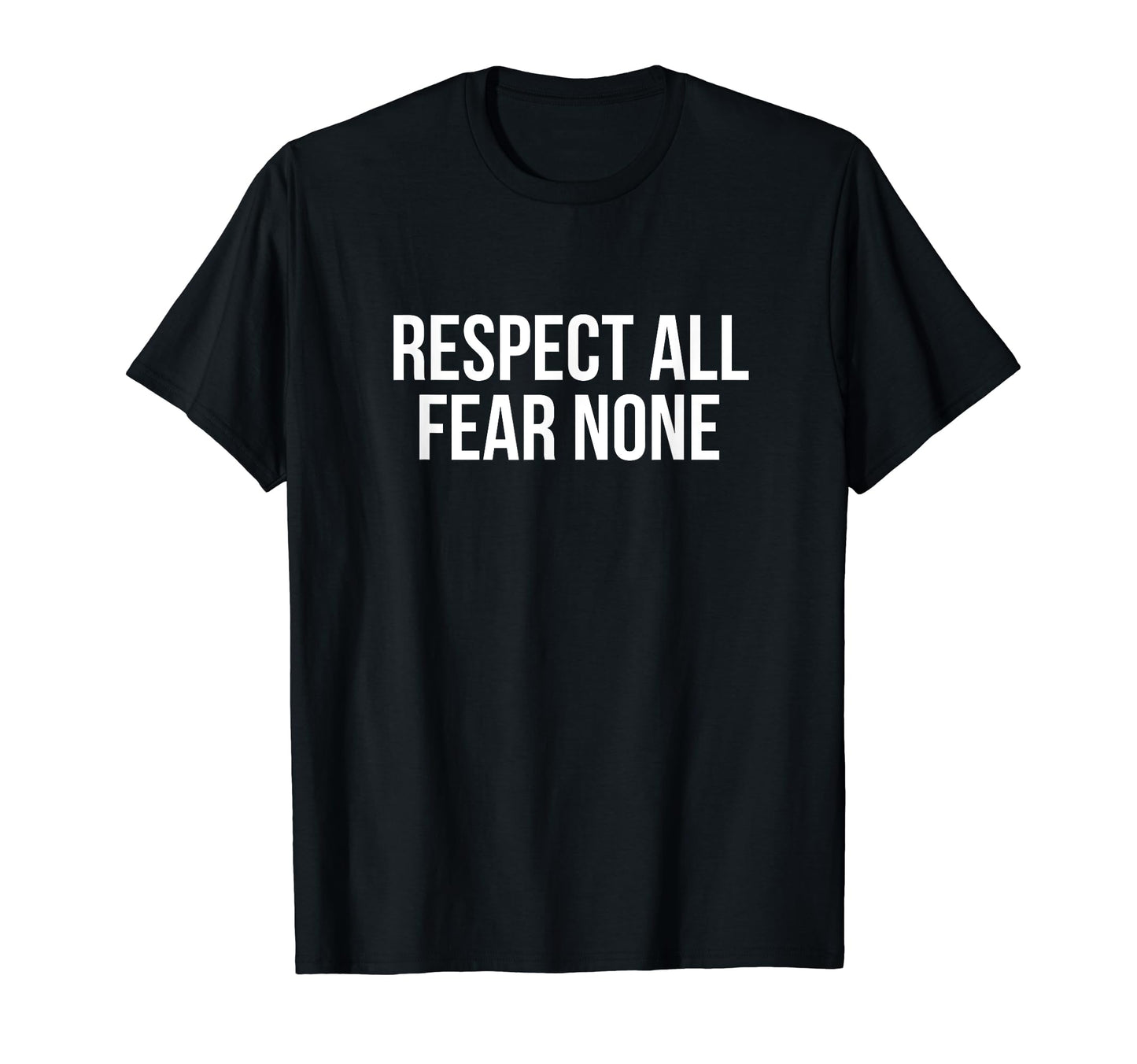 Respect All Fear None Soccer T-Shirt - Trendy Graphic Men Women - T-Shirt, Sweatshirt, Hoodie