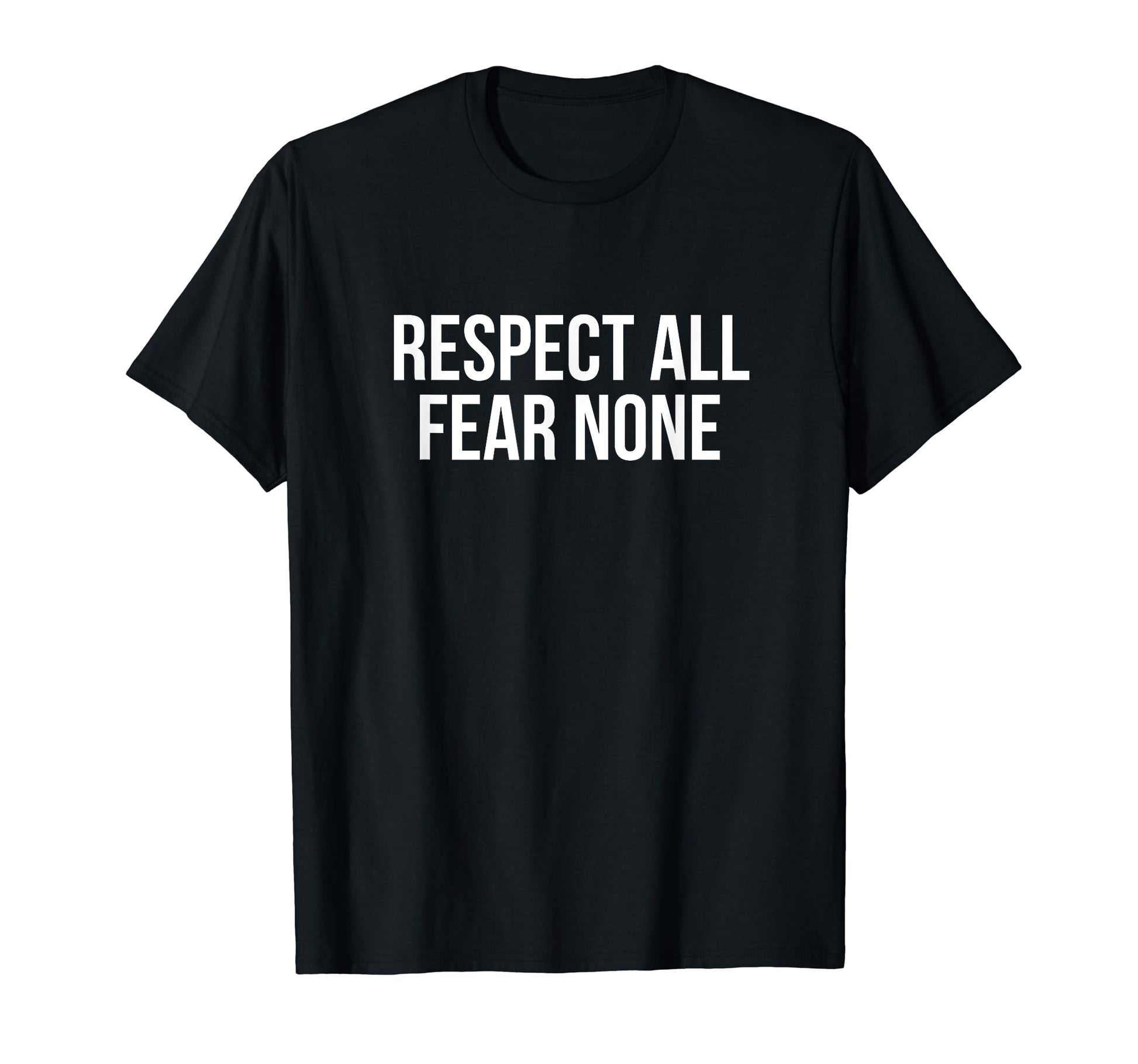 Respect All Fear None Soccer T-Shirt - Trendy Graphic Men Women - T-Shirt, Sweatshirt, Hoodie