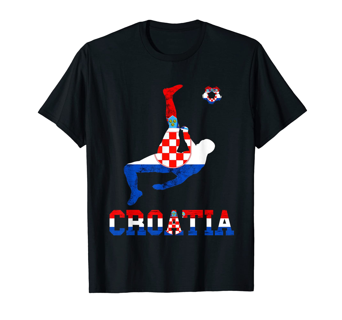 Croatian Pride Hrvatska Soccer Team T-Shirt - Novelty Apparel for Adults - T-Shirt, Sweatshirt, Hoodie