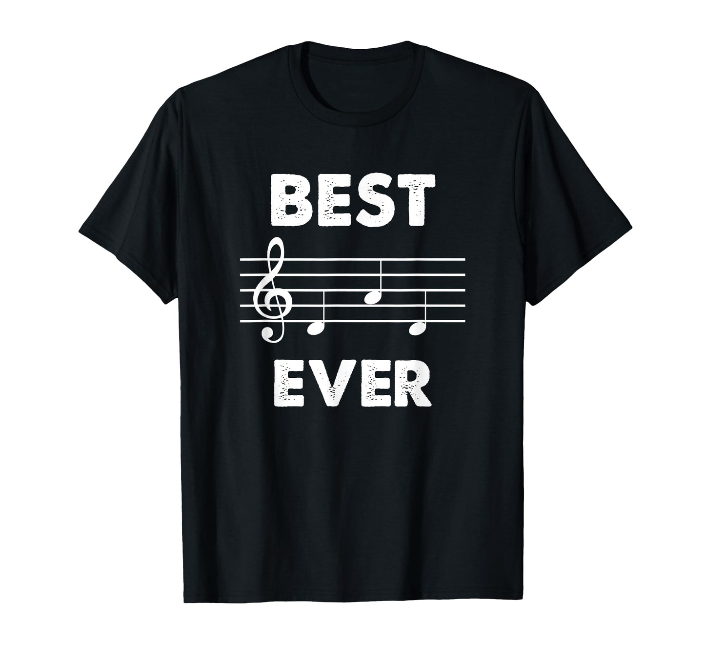 Best Dad Ever Treble Clef Musician T-Shirt - Unique Graphic Men Women - T-Shirt, Sweatshirt, Hoodie