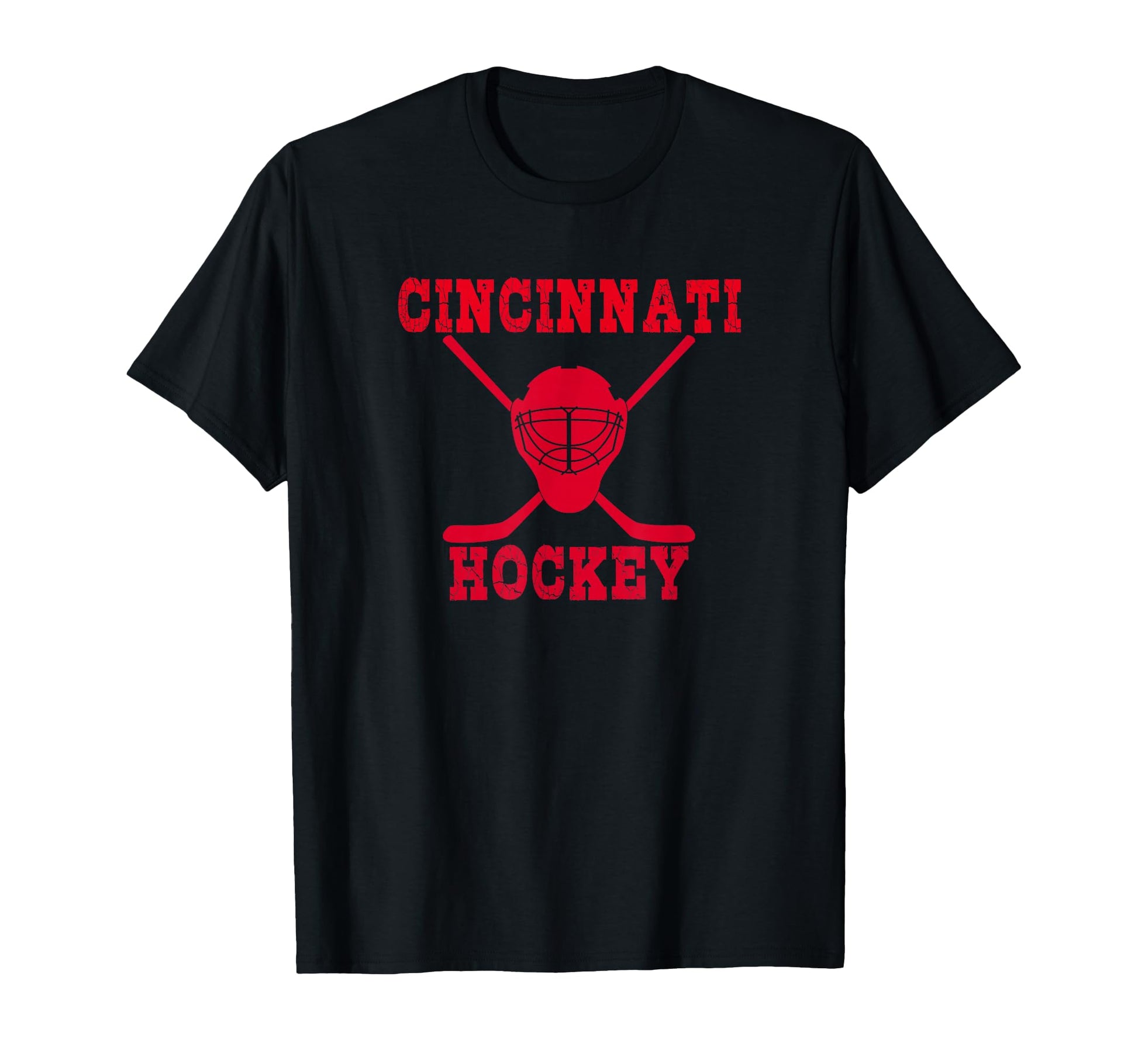 Cincinnati Hockey T-Shirt - Graphic Print for Adults - T-Shirt, Sweatshirt, Hoodie