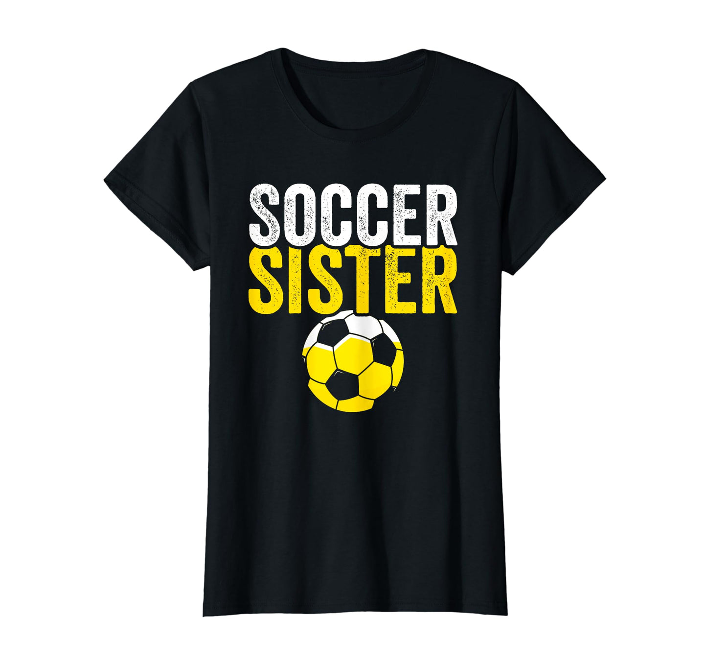 Soccer Sister Gift Soccer Football T-Shirt - Aesthetic Graphic Unisex - T-Shirt, Sweatshirt, Hoodie