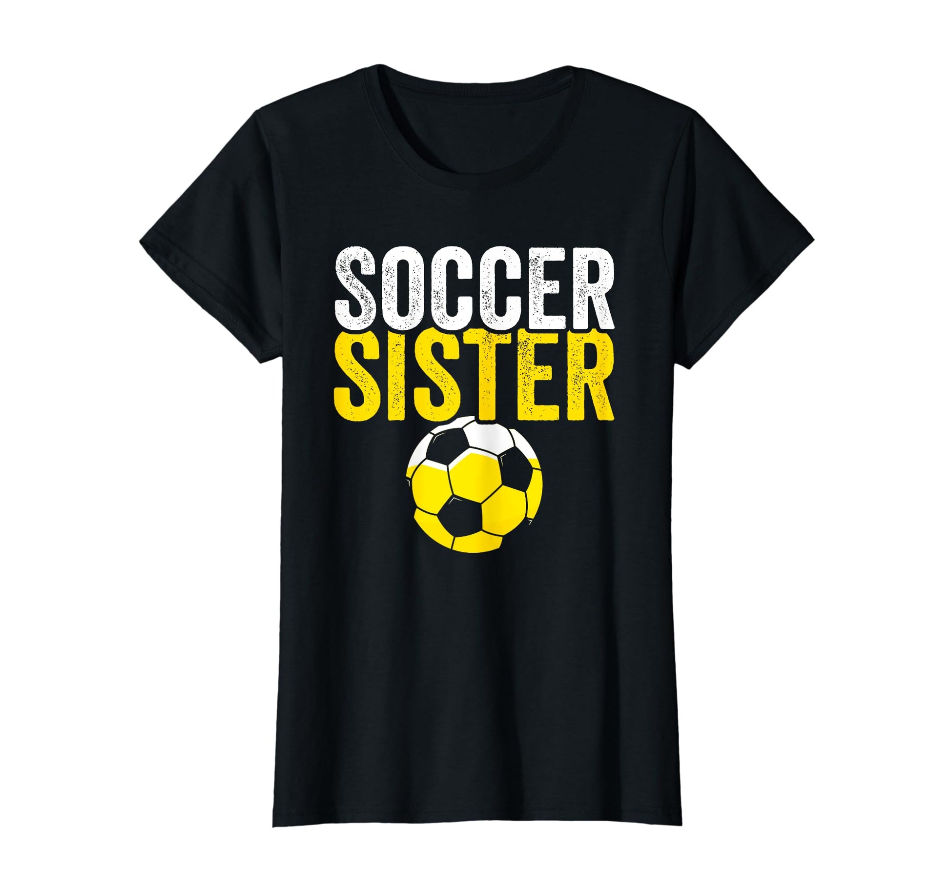 Soccer Sister Gift Soccer Football T-Shirt - Aesthetic Graphic Unisex - T-Shirt, Sweatshirt, Hoodie