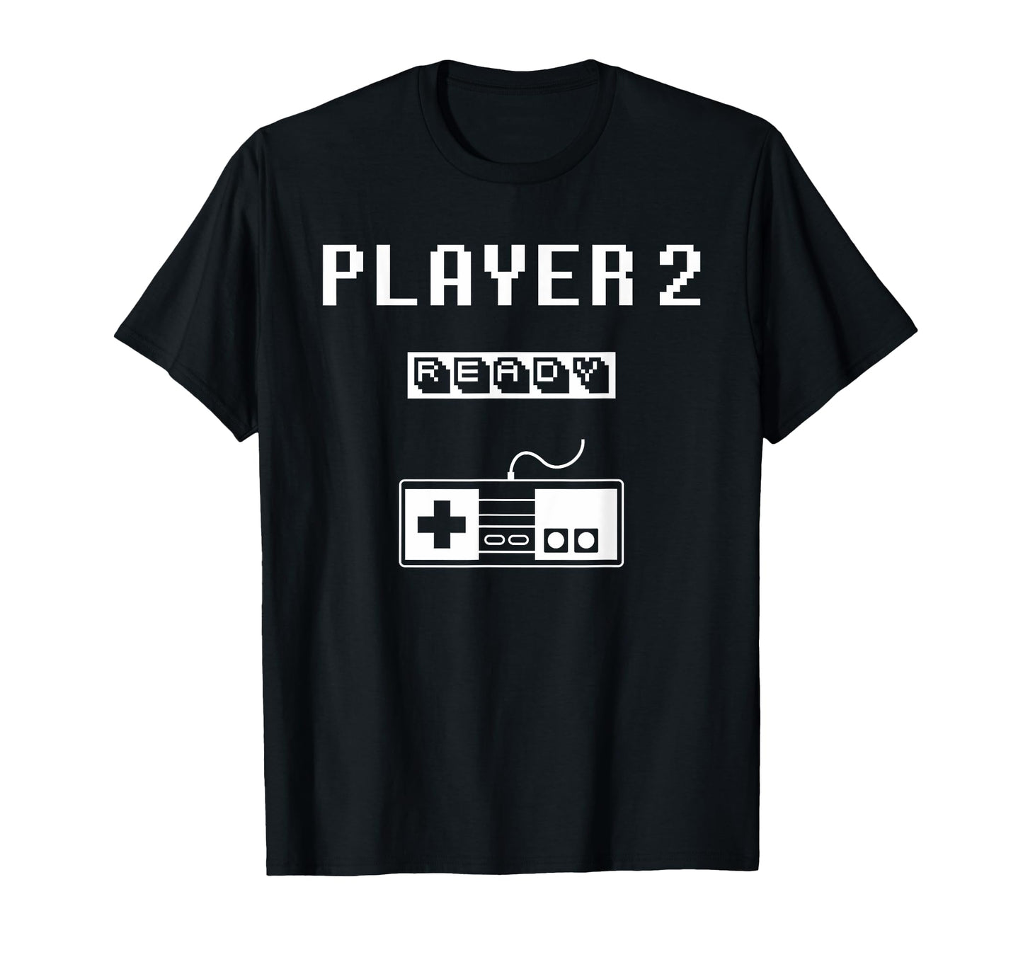 Player 1 Player 2 Ready Player Reto Game T-Shirt - Graphic Print Unisex - T-Shirt, Sweatshirt, Hoodie