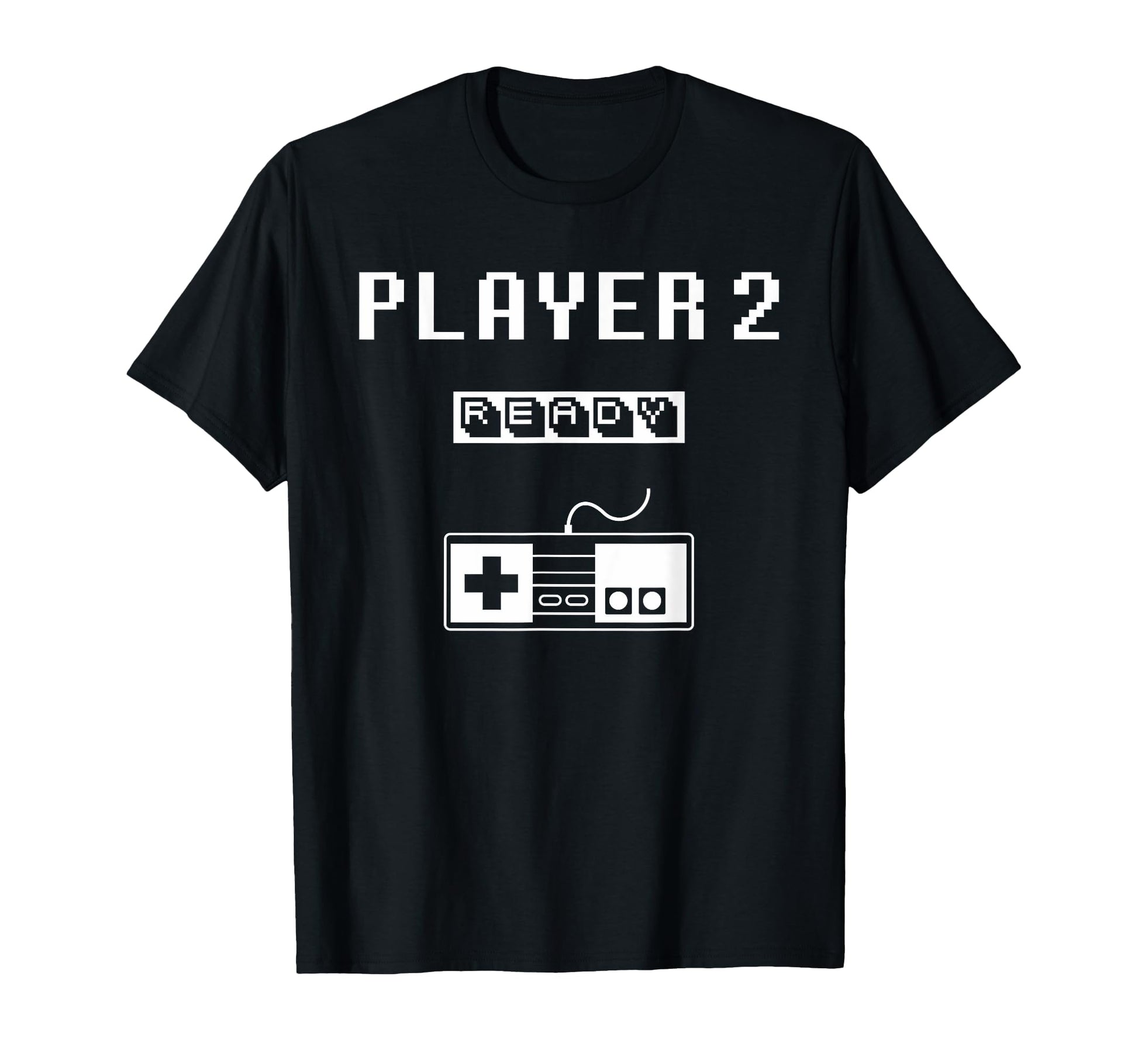 Player 1 Player 2 Ready Player Reto Game T-Shirt - Graphic Print Unisex - T-Shirt, Sweatshirt, Hoodie