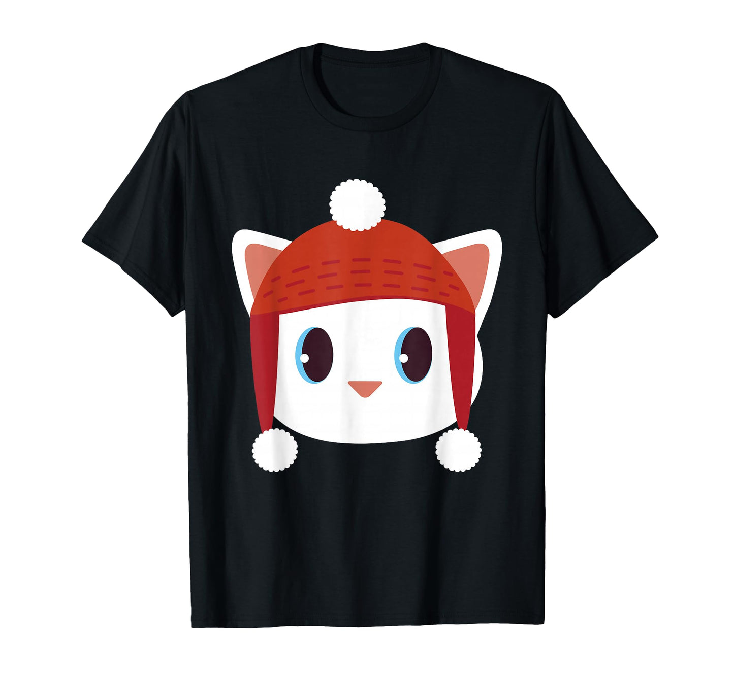 Cat Beanie Beany Warm Wool Hat Winter T-Shirt - Minimalist Print Men Women - T-Shirt, Sweatshirt, Hoodie