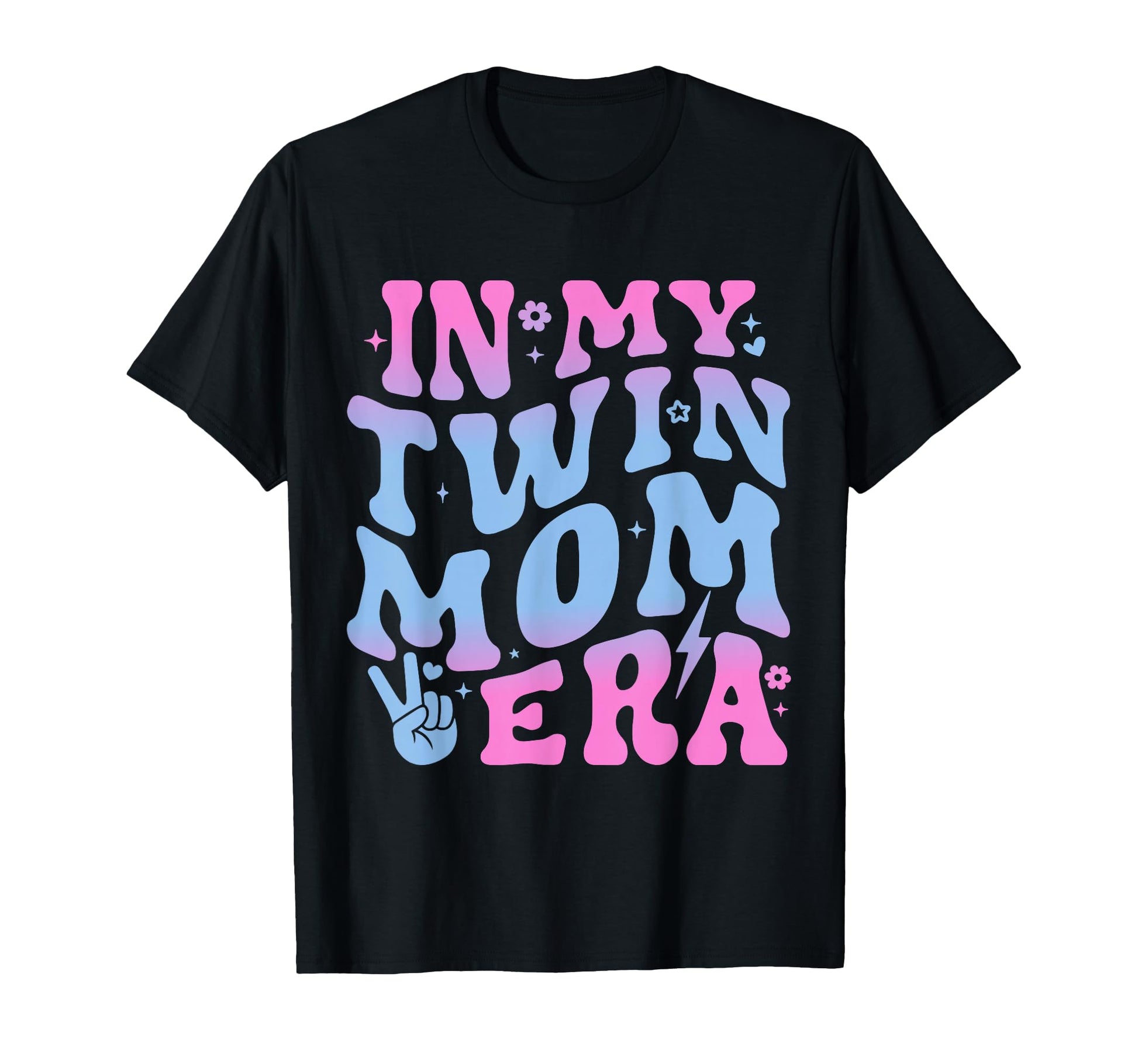 My Twin Mom Era Funny Mama Pregnancy T-Shirt - Novelty Apparel Unisex - T-Shirt, Sweatshirt, Hoodie