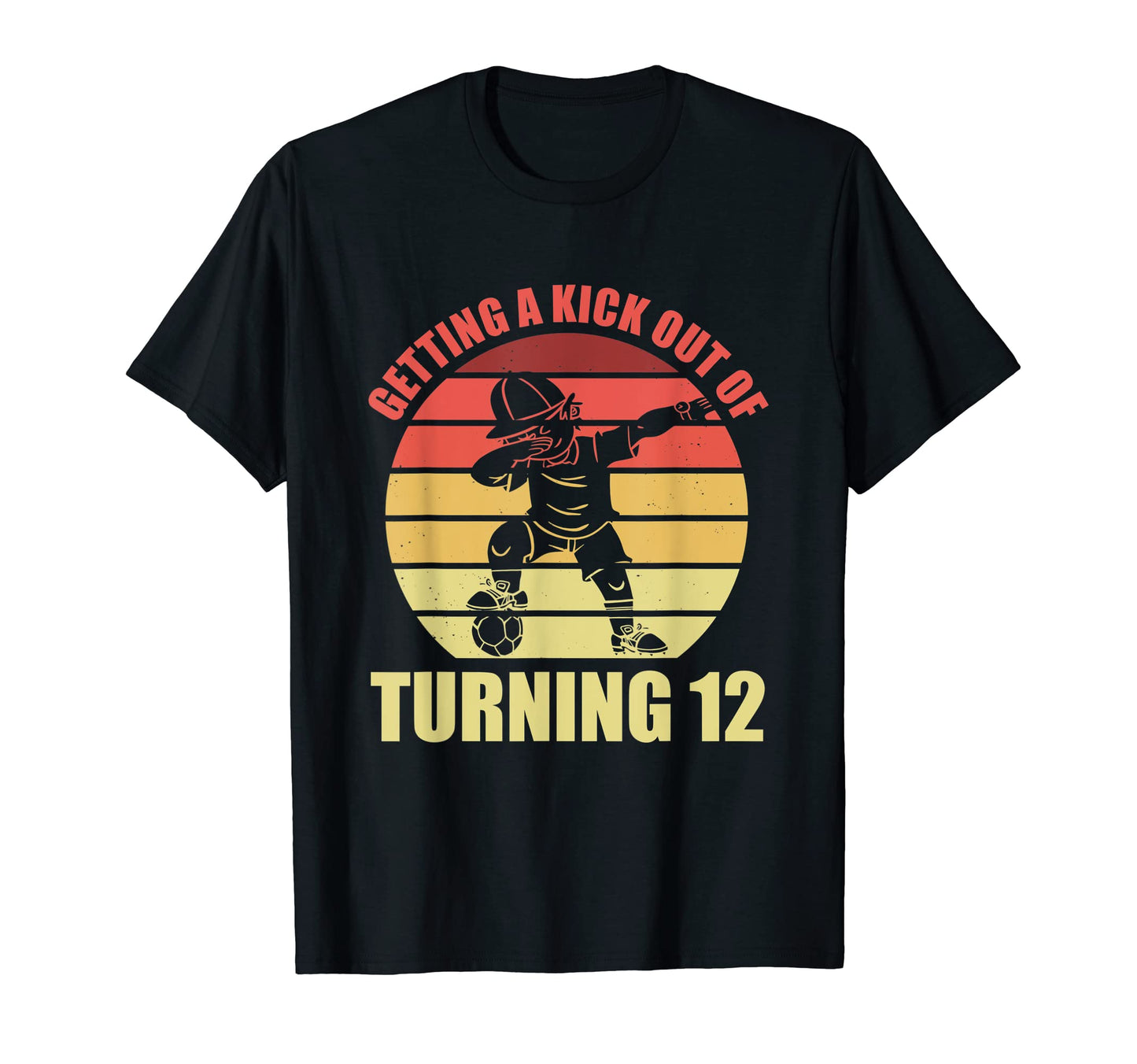 12 Year Old Happy 12Th Birthday Soccer T-Shirt - Graphic Print Men Women - T-Shirt, Sweatshirt, Hoodie